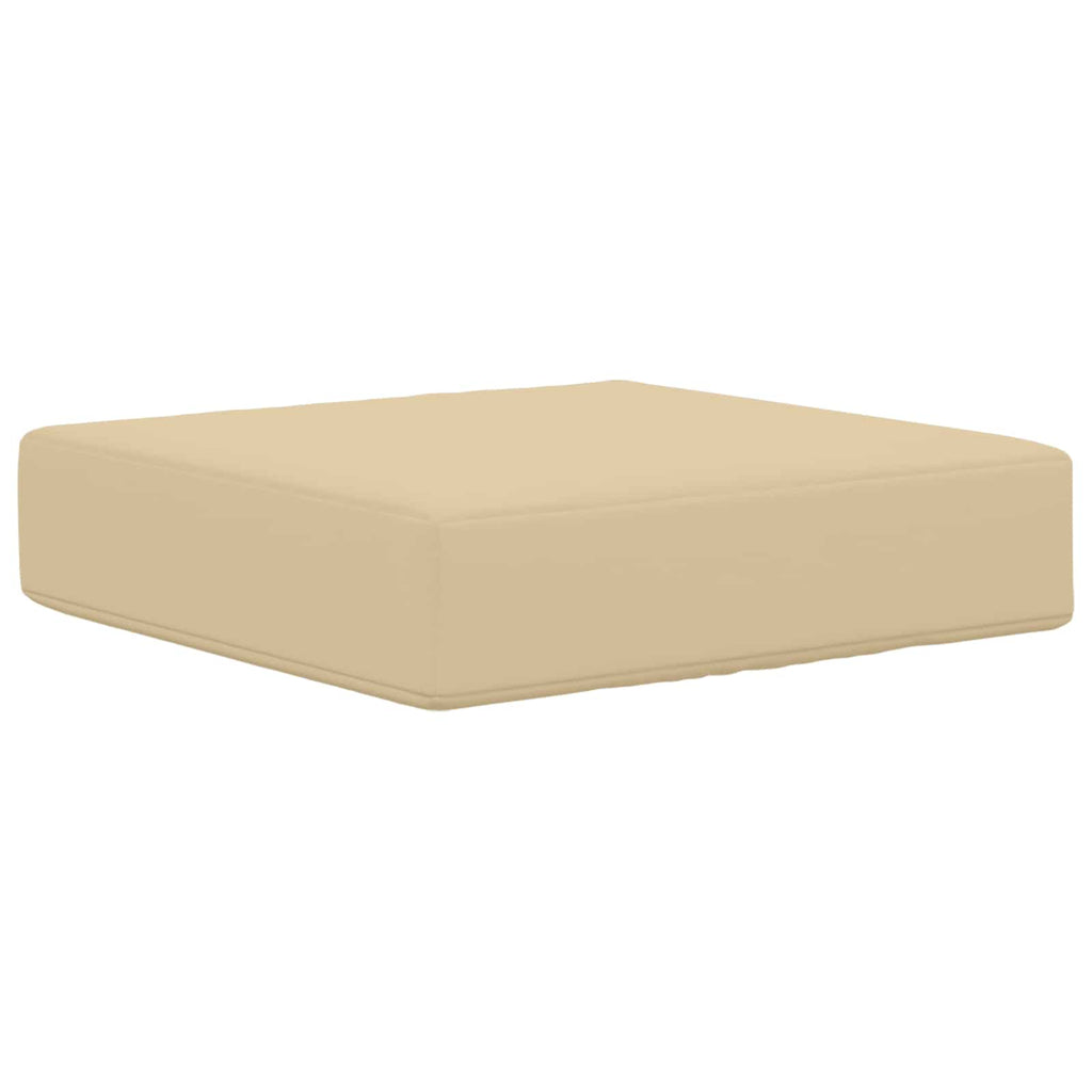 Sitzkissen für Outdoor Beige 40 x 40 x 8 cm 100 % Polyester