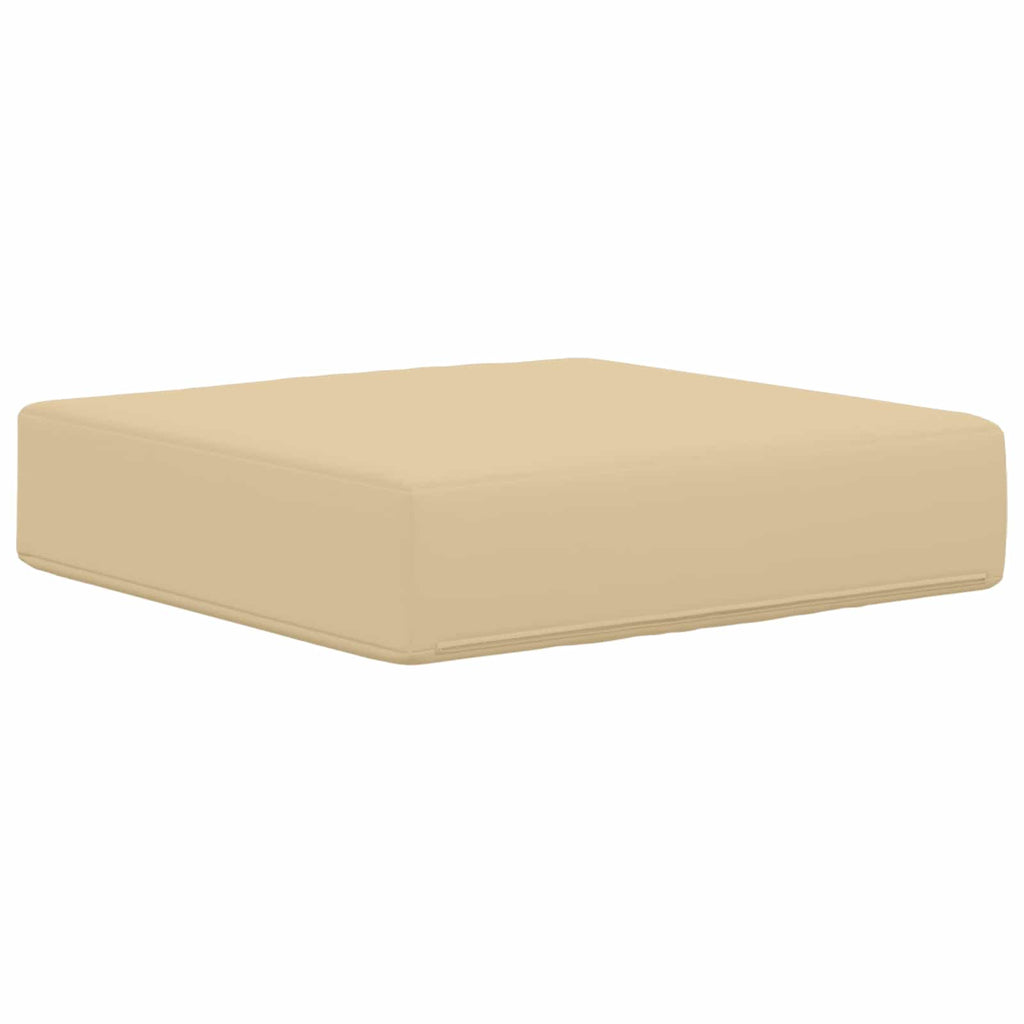 Sitzkissen für Outdoor Beige 40 x 40 x 8 cm 100 % Polyester