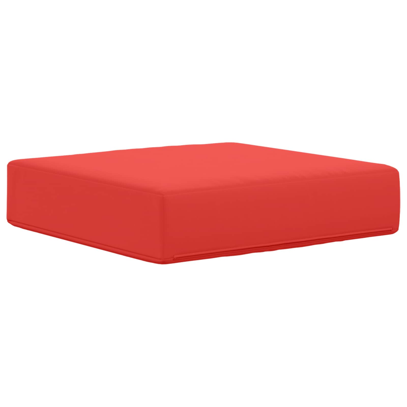 Sitzkissen für Outdoor Rot 40 x 40 x 8 cm 100 % Polyester