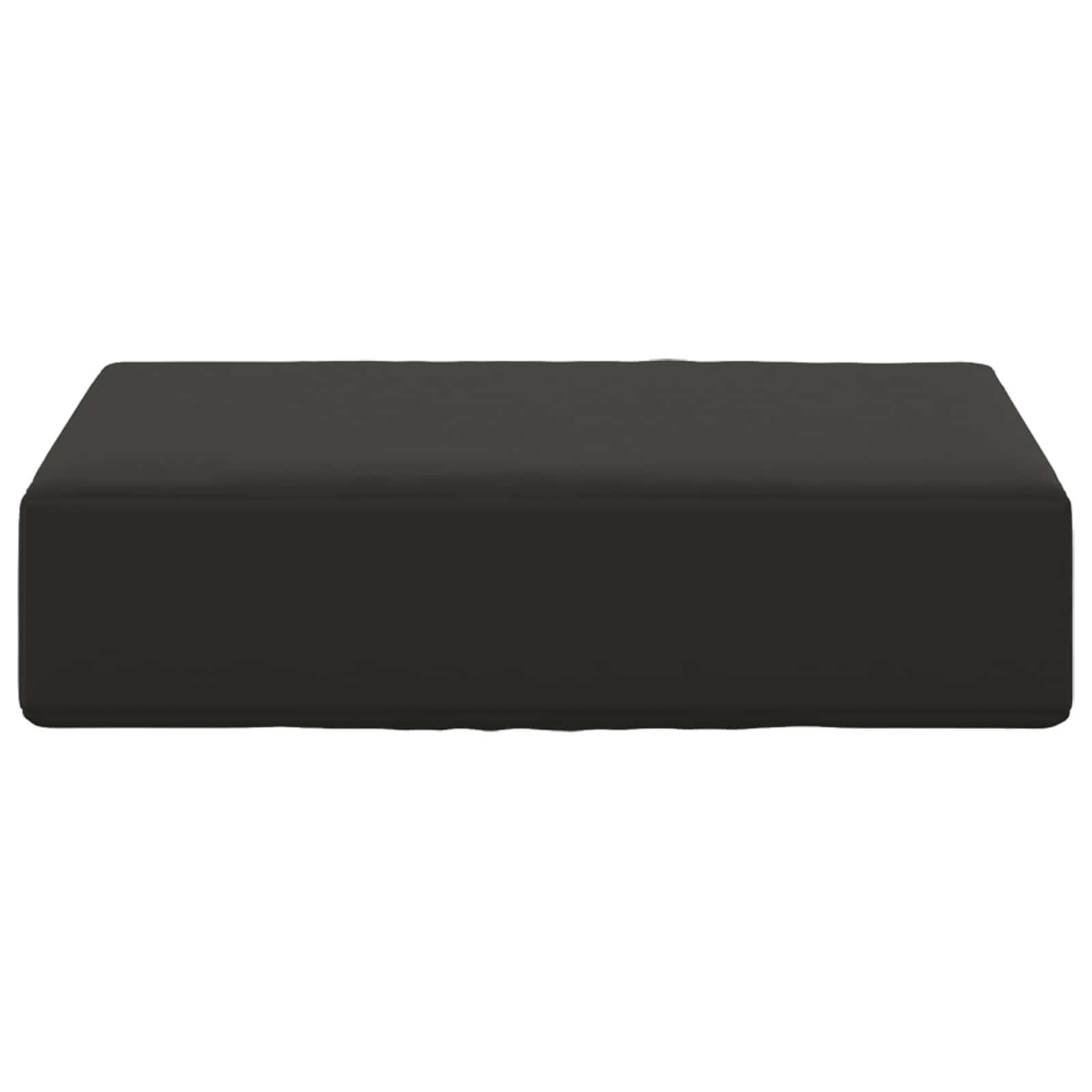 Sitzkissen für Outdoor Schwarz 40 x 40 x 8 cm 100 % Polyester