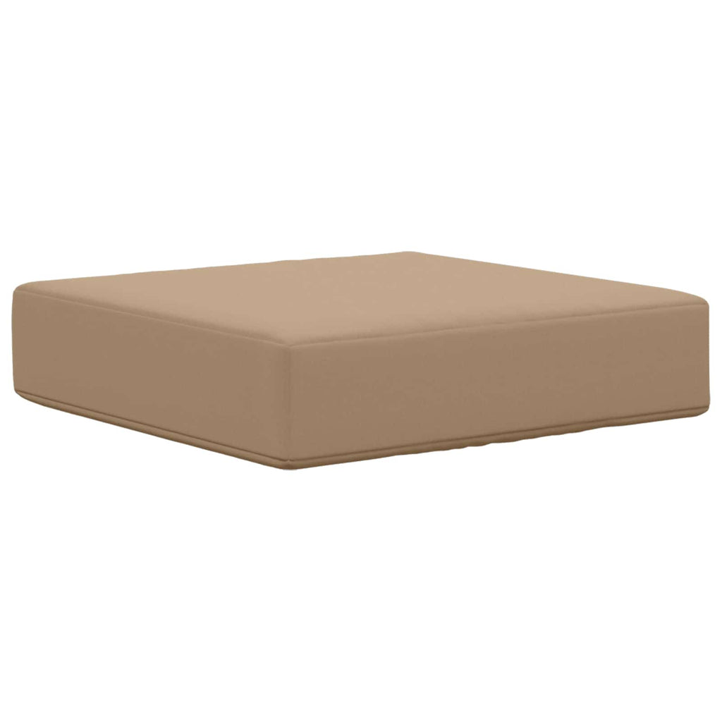 Sitzkissen für Outdoor Taupe 40 x 40 x 8 cm 100 % Polyester