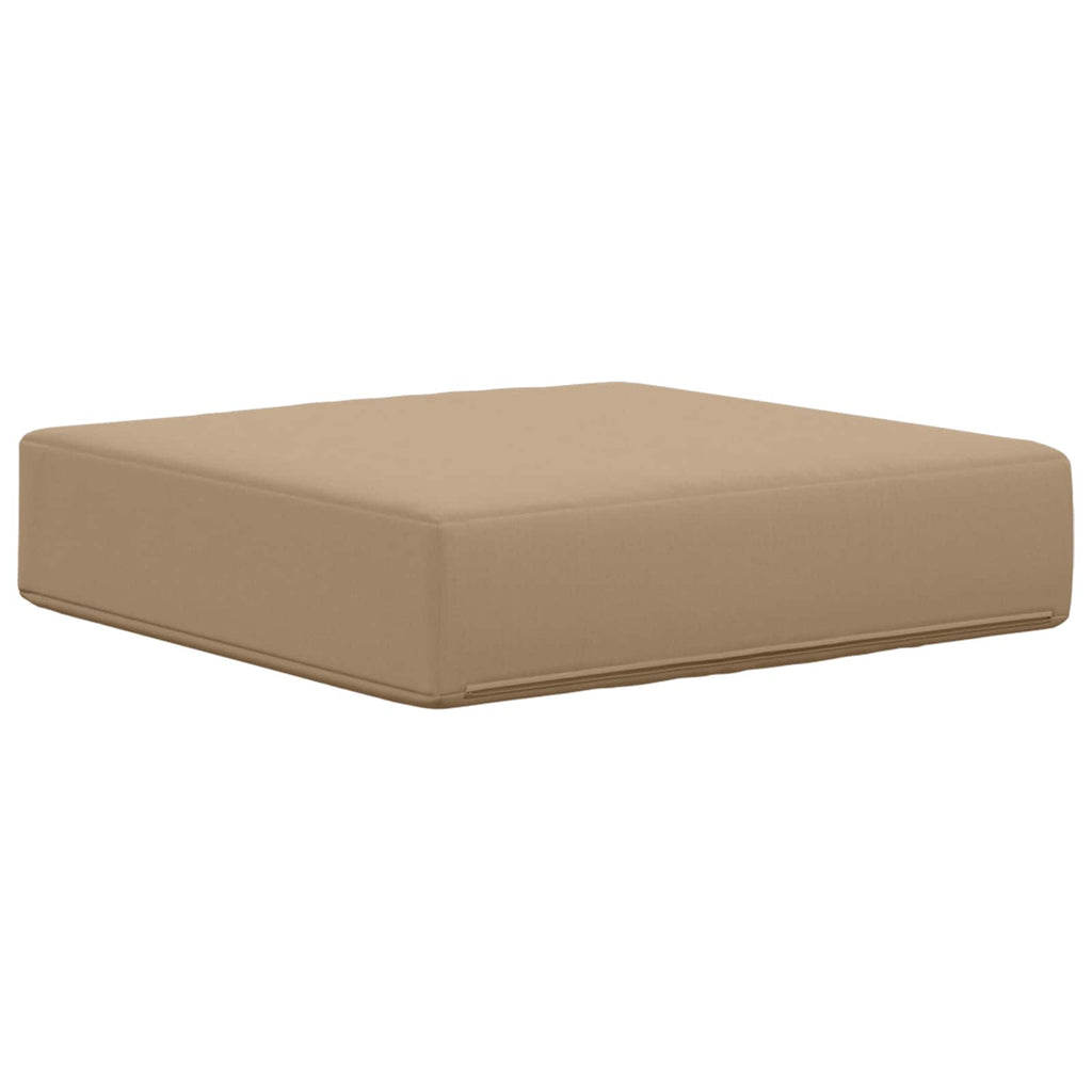 Sitzkissen für Outdoor Taupe 40 x 40 x 8 cm 100 % Polyester