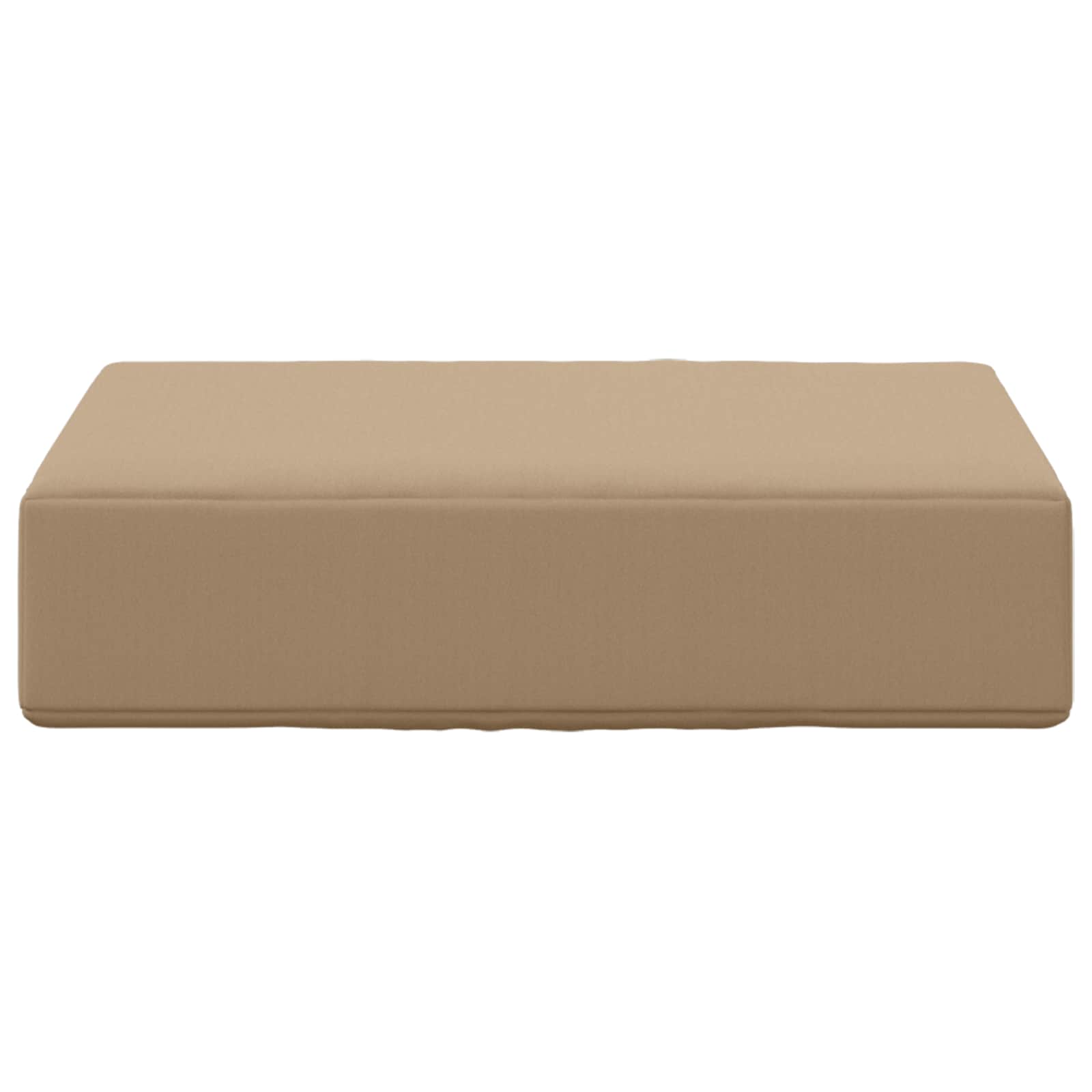 Sitzkissen für Outdoor Taupe 40 x 40 x 8 cm 100 % Polyester