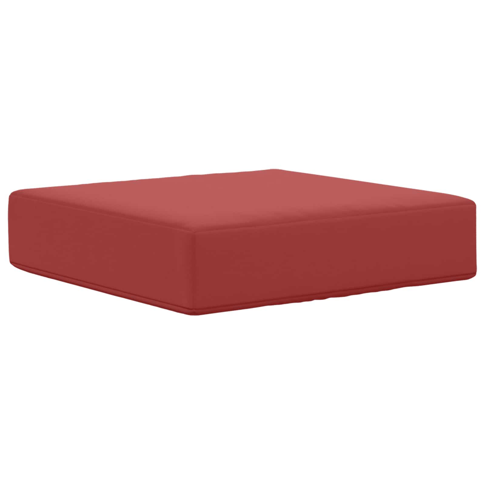 Sitzkissen für Outdoor Weinrot 40 x 40 x 8 cm 100 % Polyester