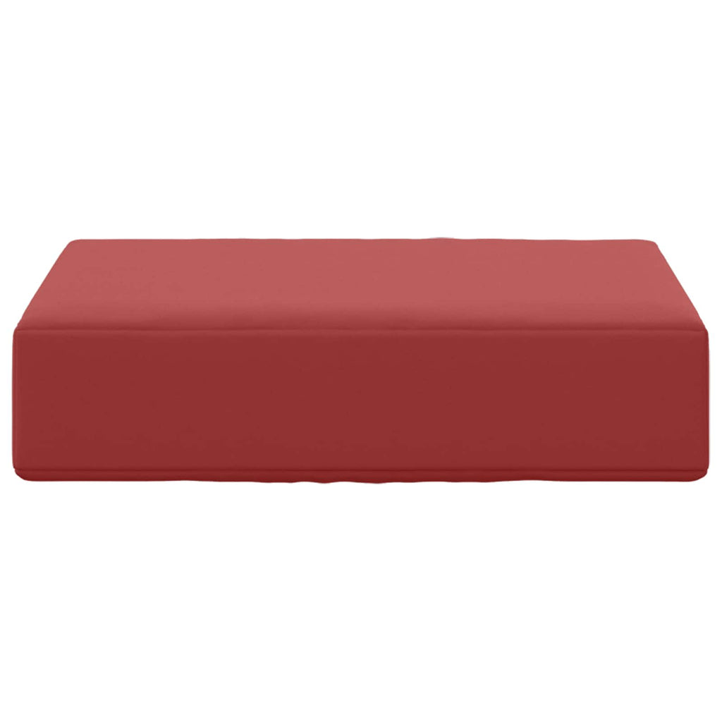 Sitzkissen für Outdoor Weinrot 40 x 40 x 8 cm 100 % Polyester