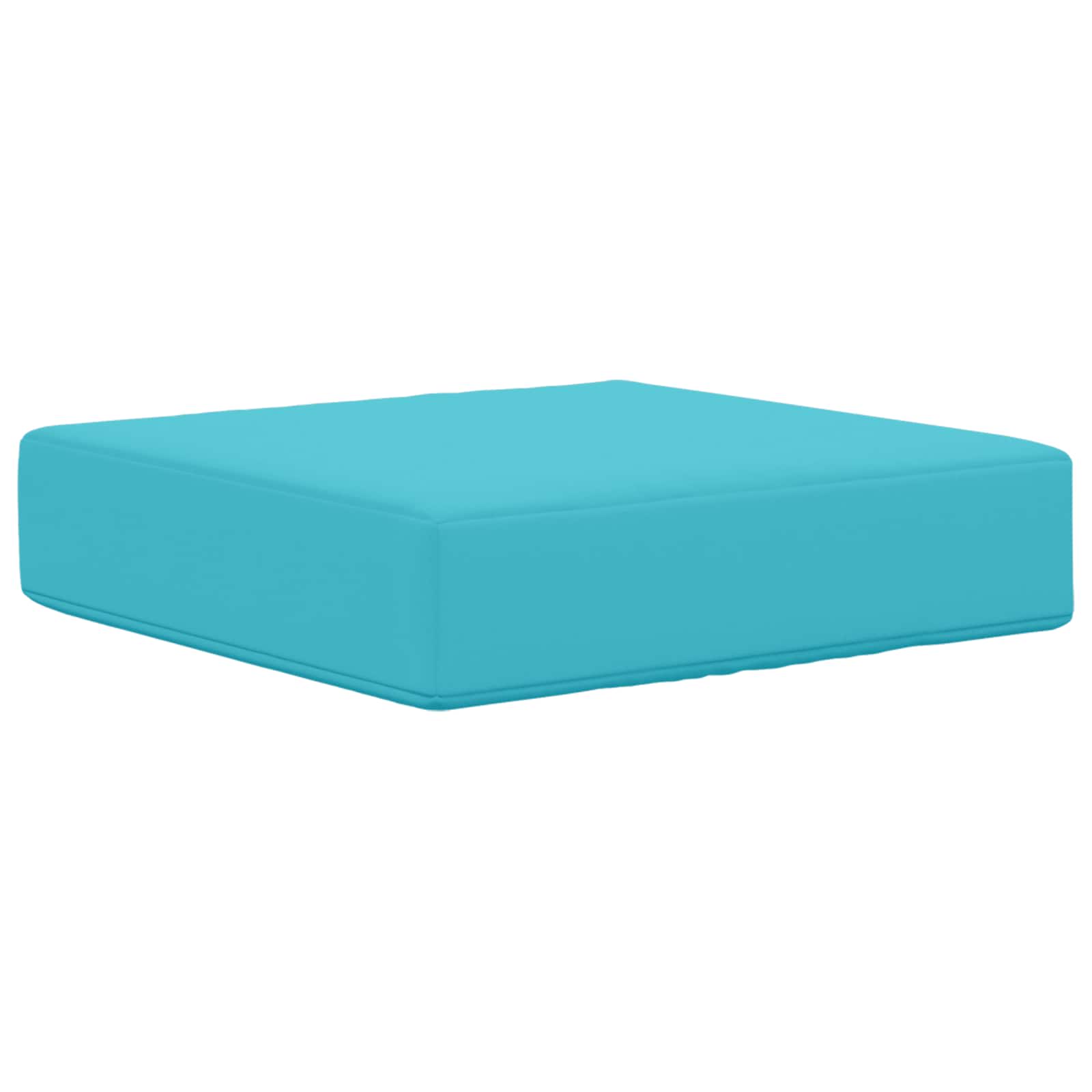 Sitzkissen für Outdoor Türkis 40 x 40 x 8 cm 100 % Polyester