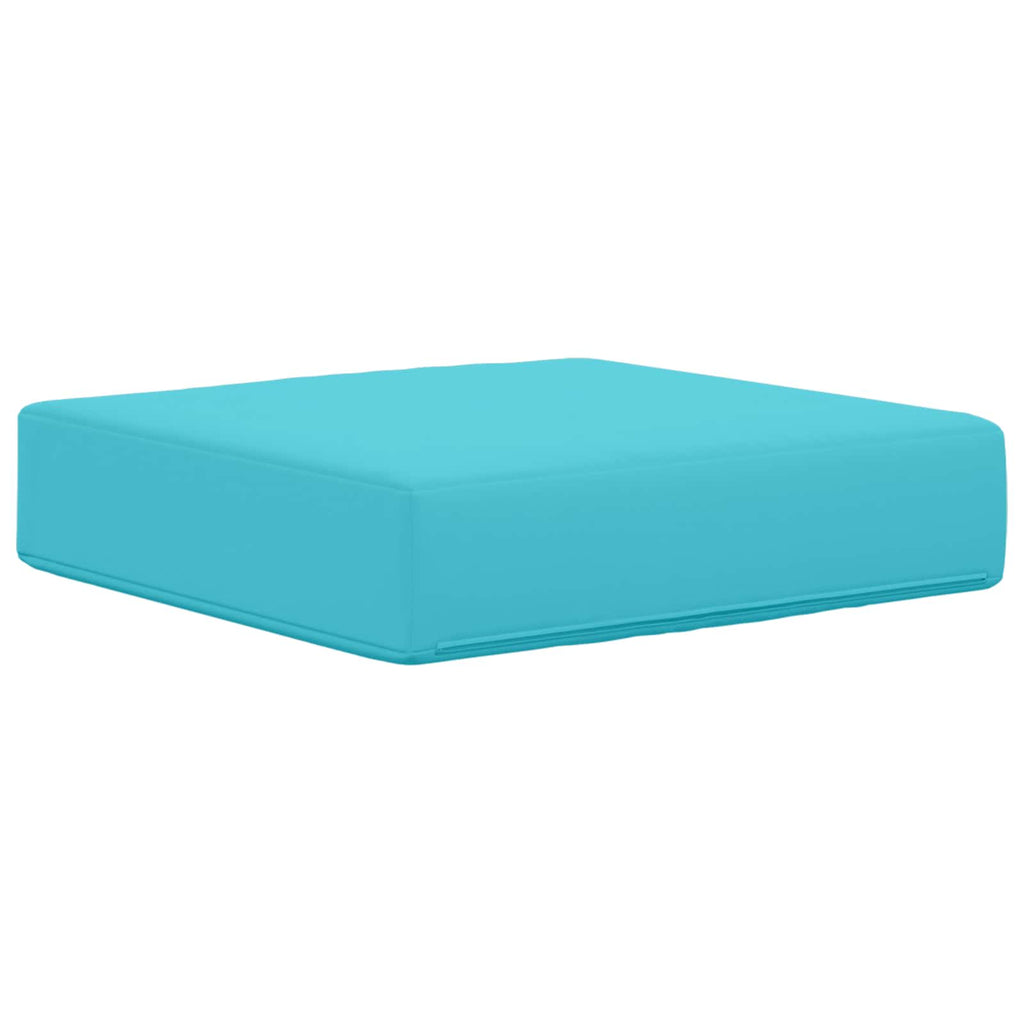 Sitzkissen für Outdoor Türkis 40 x 40 x 8 cm 100 % Polyester