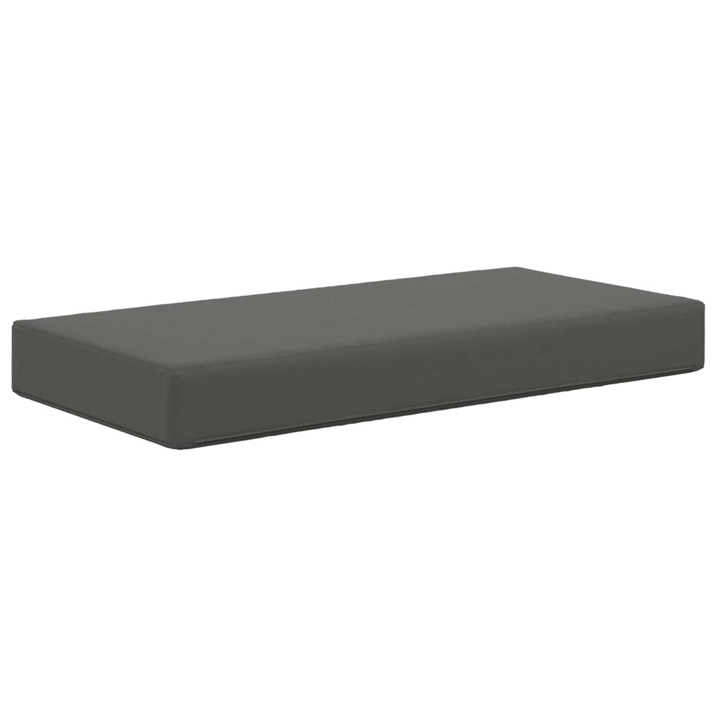 Sitzkissen für Outdoor Anthrazit 80 x 40 x 8 cm 100 % Polyester