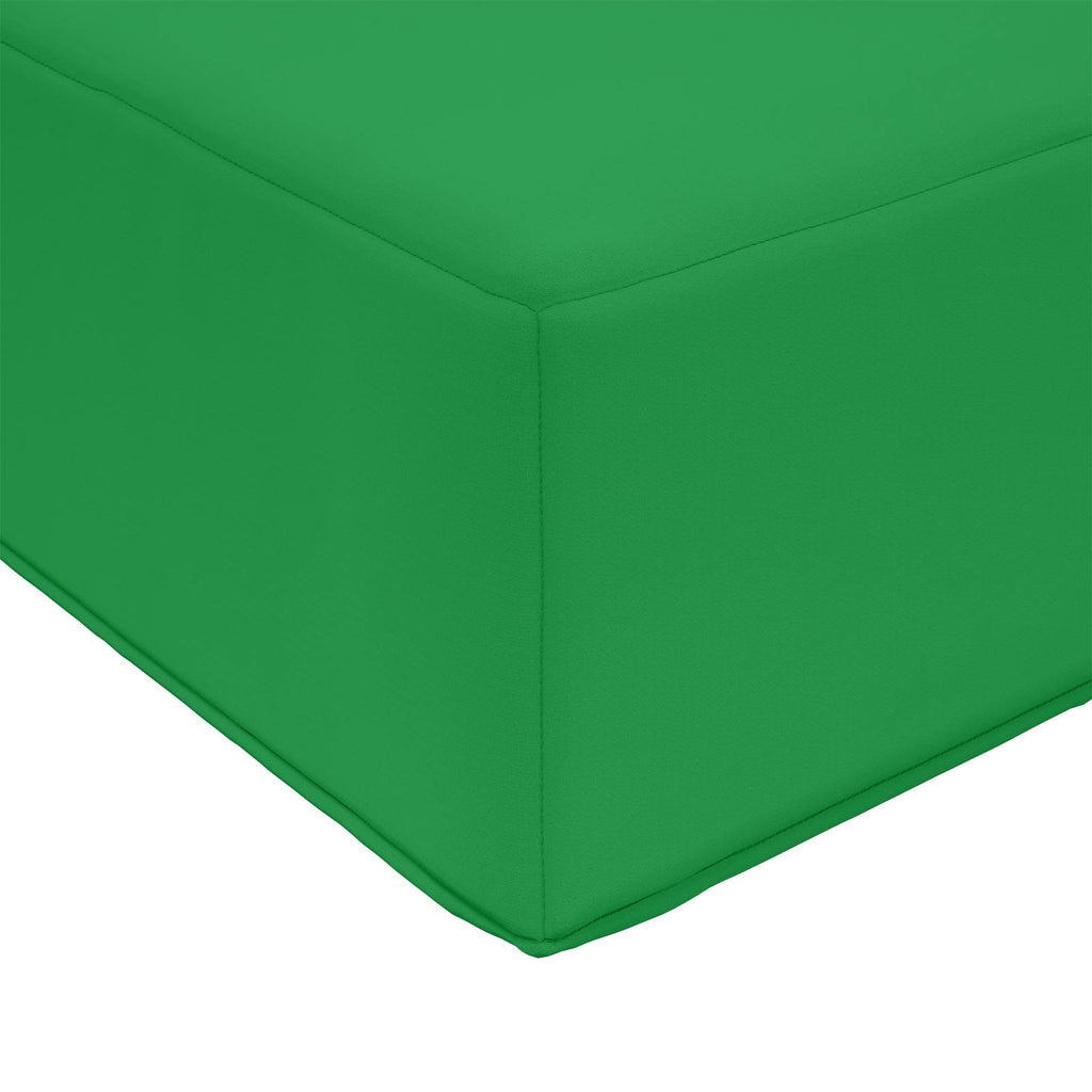 Sitzkissen für Outdoor Grün 80 x 40 x 8 cm 100 % Polyester