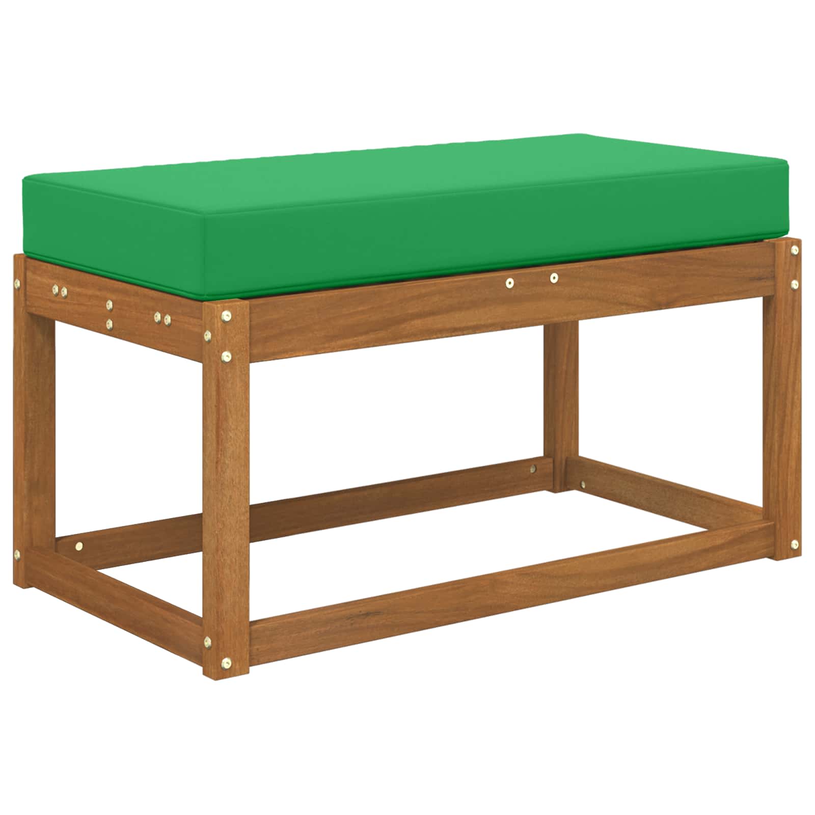 Sitzkissen für Outdoor Grün 80 x 40 x 8 cm 100 % Polyester