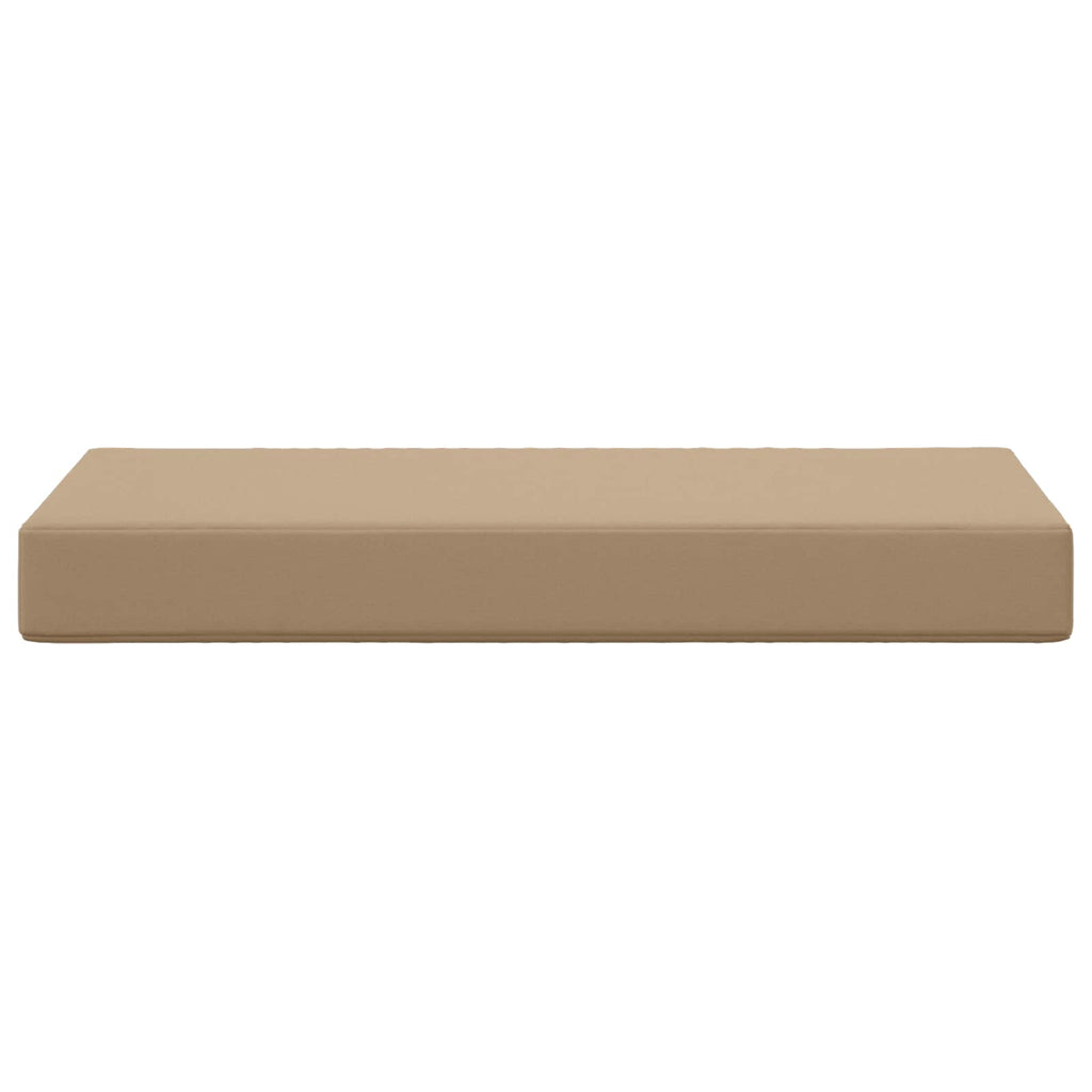 Sitzkissen für Outdoor Taupe 80 x 40 x 8 cm 100 % Polyester