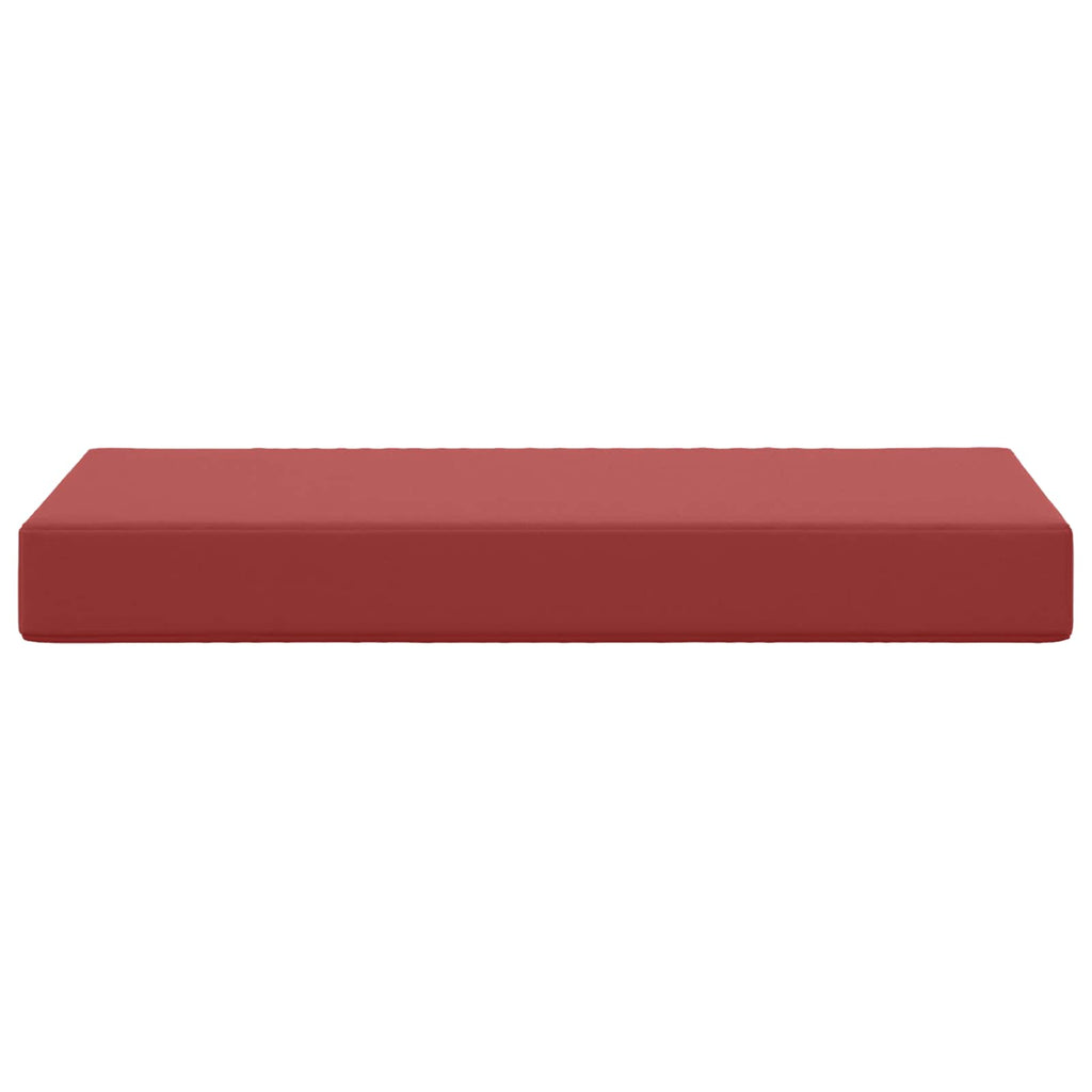 Sitzkissen für Outdoor Weinrot 80 x 40 x 8 cm 100 % Polyester