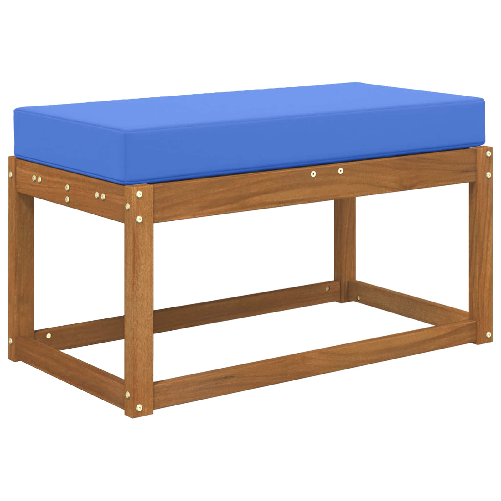 Sitzkissen für Outdoor Königsblau 80 x 40 x 8 cm