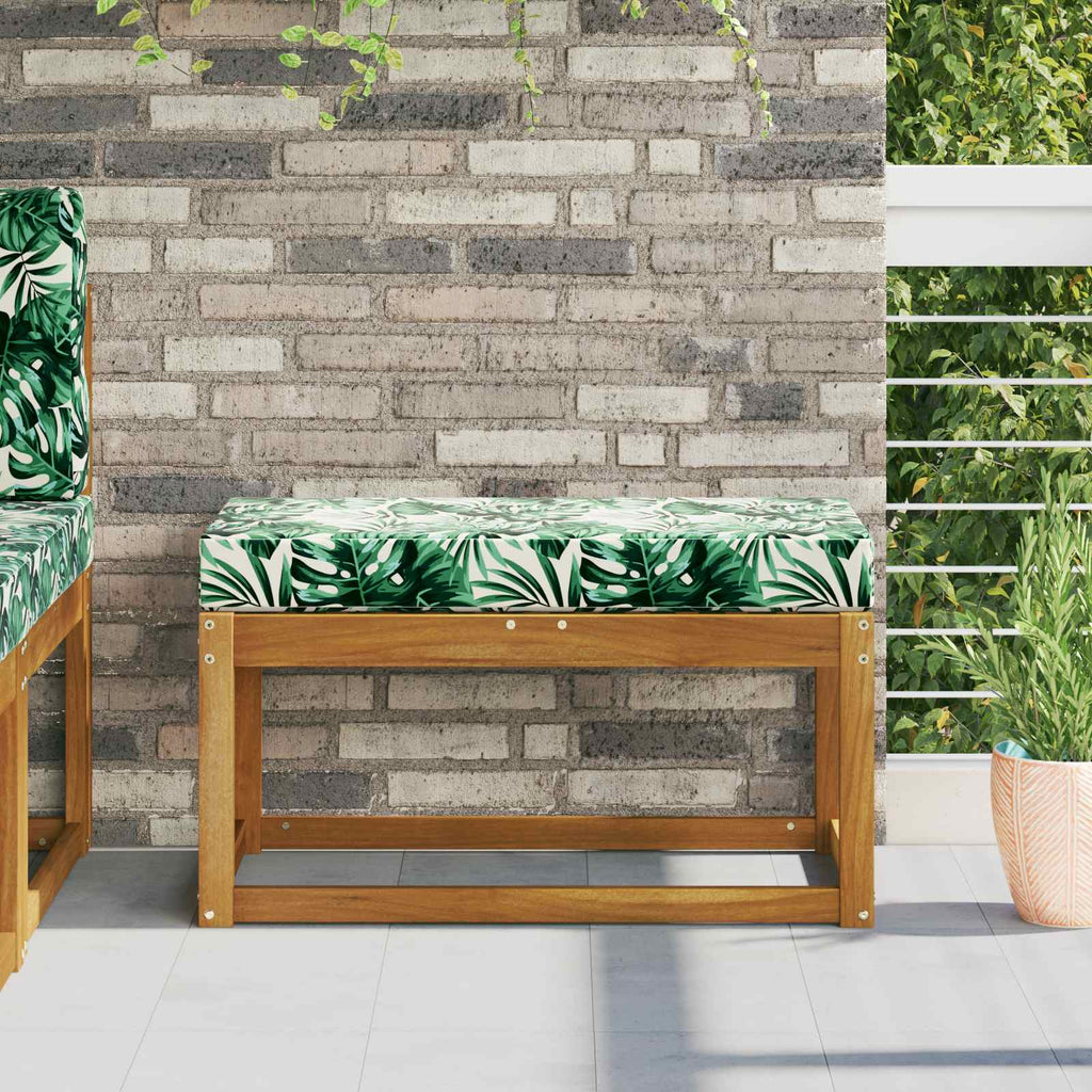 Sitzkissen für Outdoor Tropische Blätter 80 x 40 x 8 cm