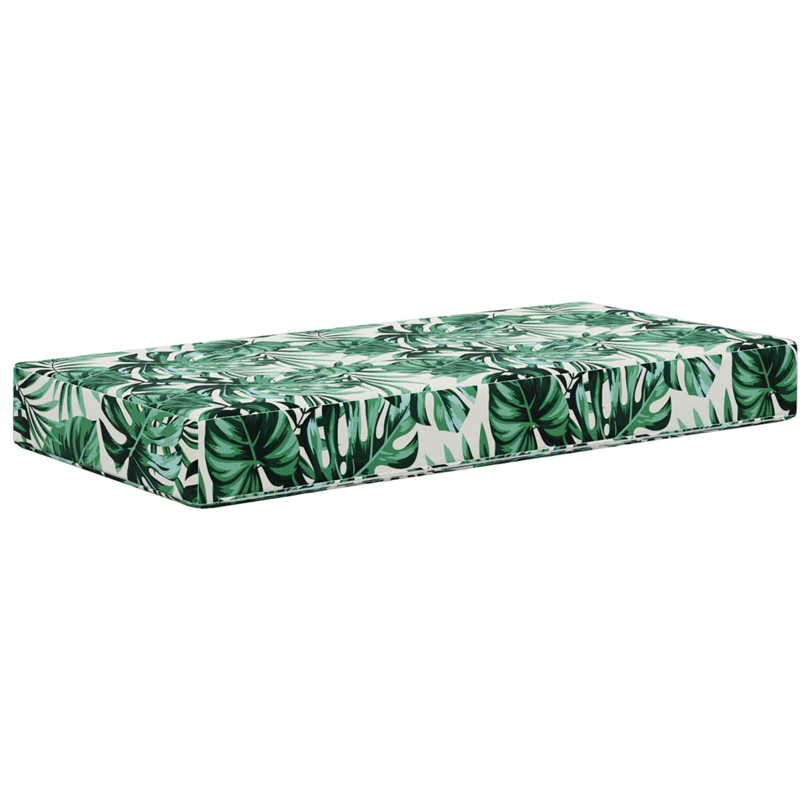 Sitzkissen für Outdoor Tropische Blätter 80 x 40 x 8 cm
