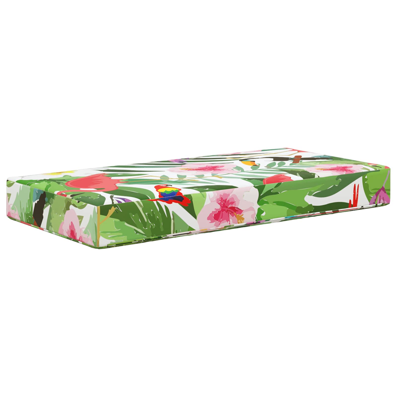 Sitzkissen für Outdoor Bunt 80 x 40 x 8 cm 100 % Polyester