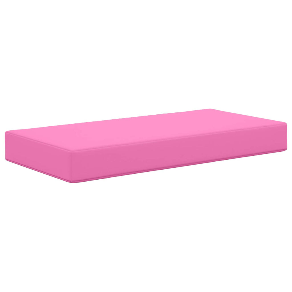 Sitzkissen Rosa 80 x 40 x 8 cm 100 % Polyester