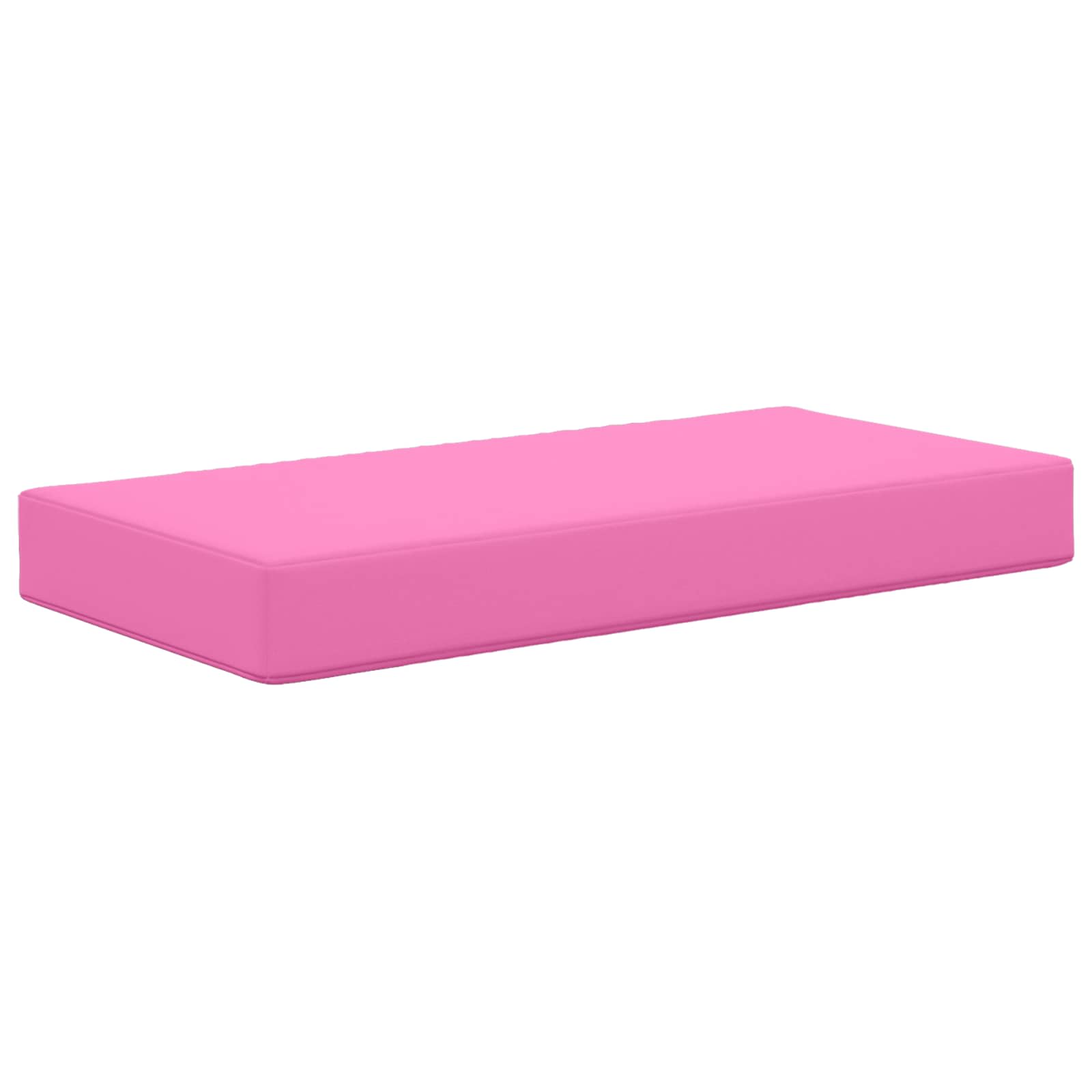 Sitzkissen Rosa 80 x 40 x 8 cm 100 % Polyester