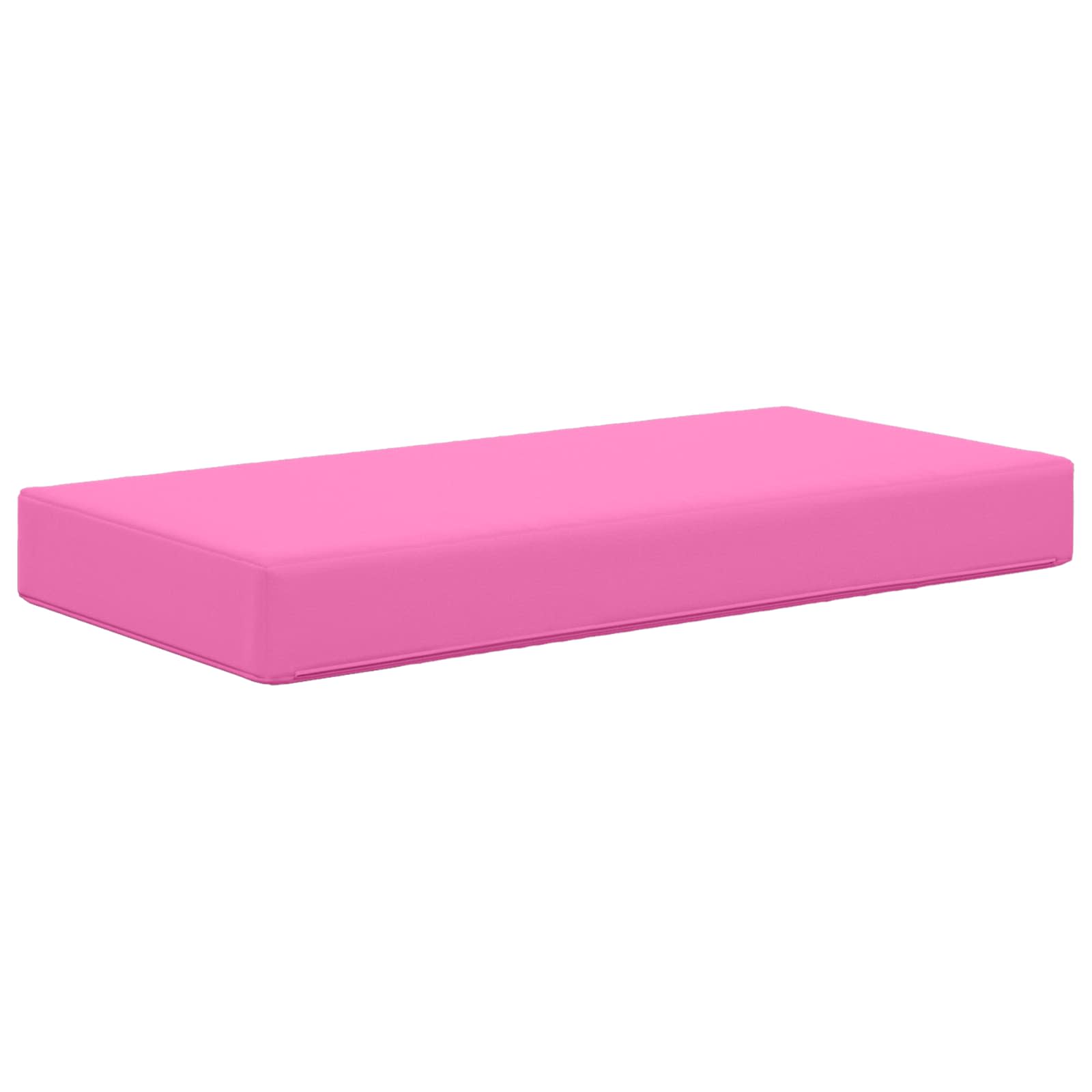 Sitzkissen Rosa 80 x 40 x 8 cm 100 % Polyester