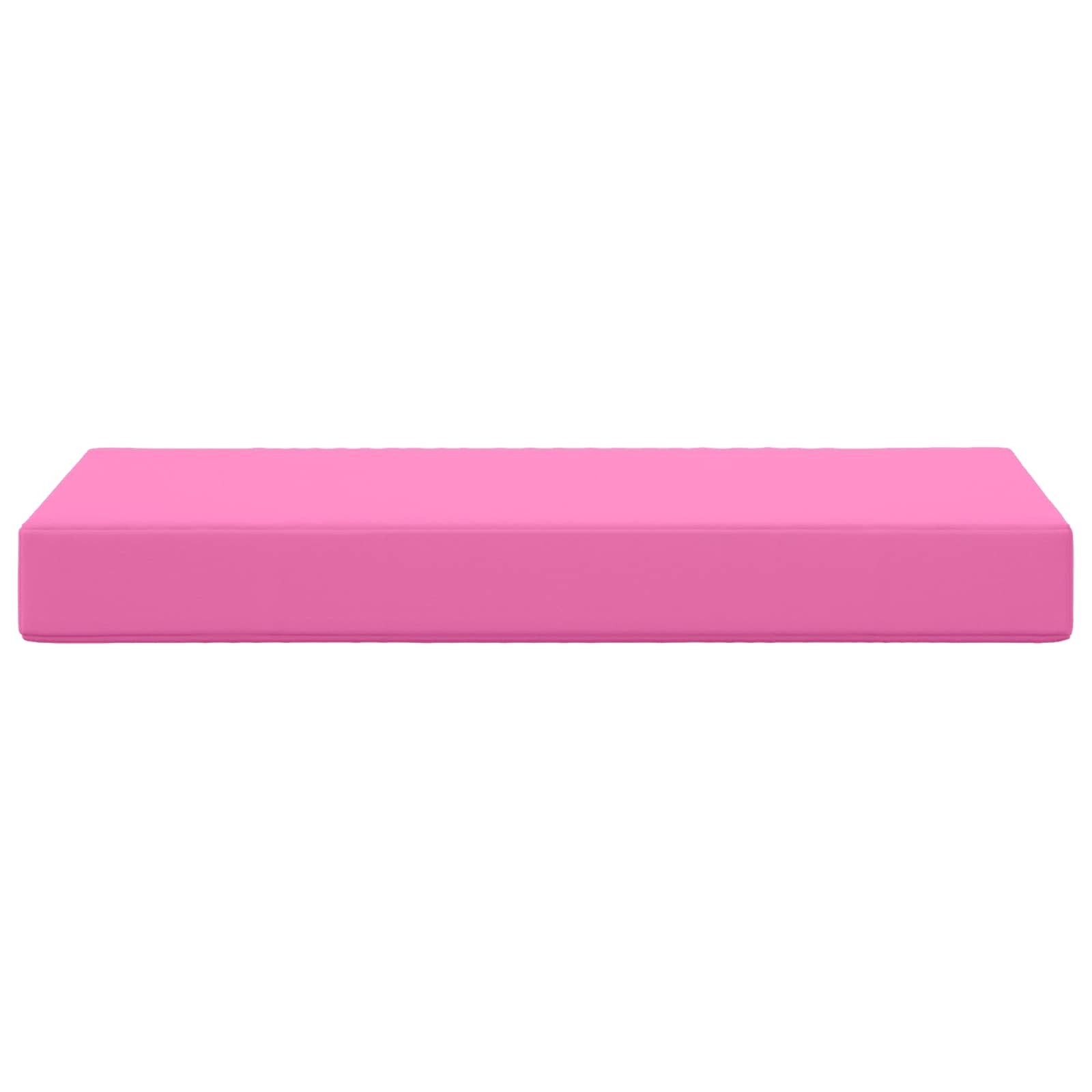 Sitzkissen Rosa 80 x 40 x 8 cm 100 % Polyester