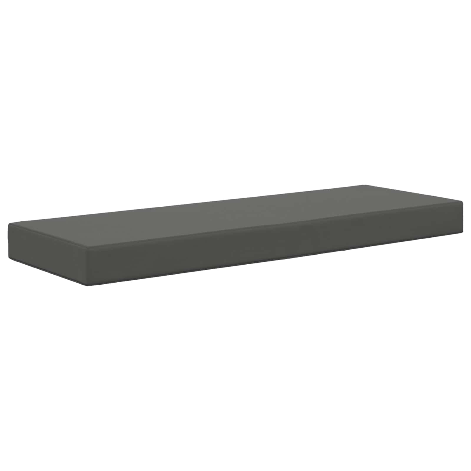 Sitzkissen für Outdoor Anthrazit 115 x 40 x 8 cm