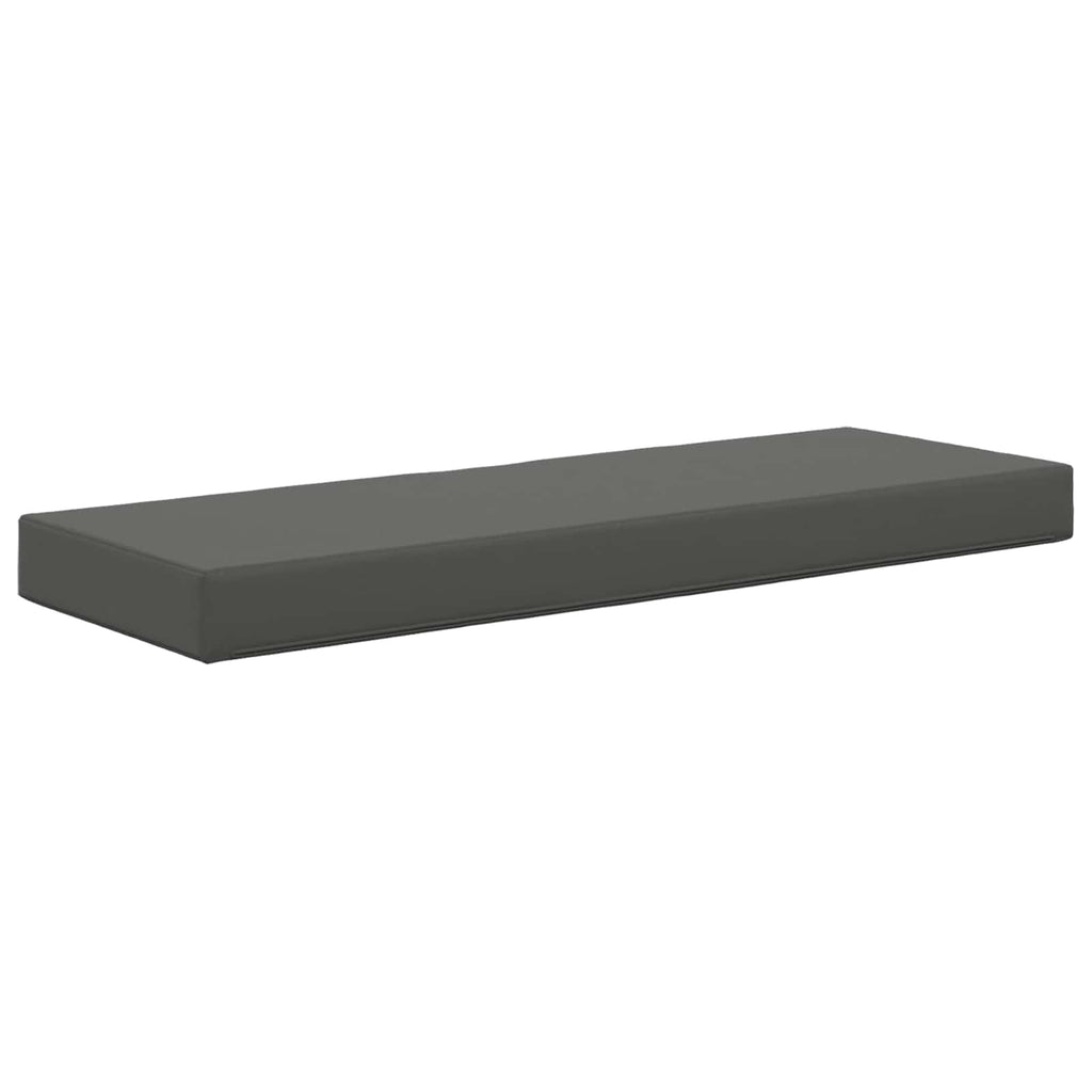 Sitzkissen für Outdoor Anthrazit 115 x 40 x 8 cm