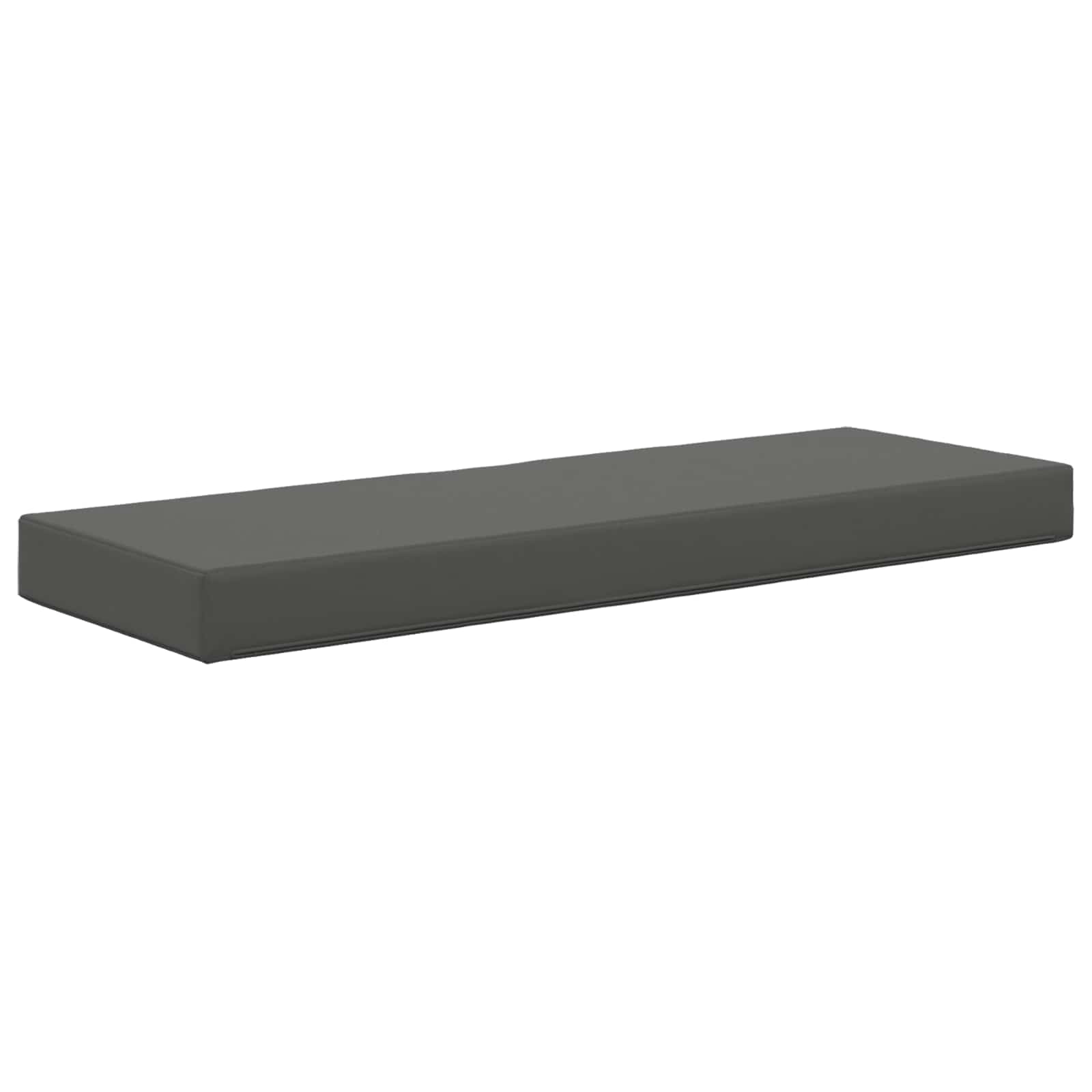 Sitzkissen für Outdoor Anthrazit 115 x 40 x 8 cm