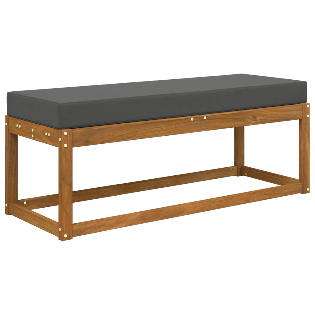 Sitzkissen für Outdoor Anthrazit 115 x 40 x 8 cm