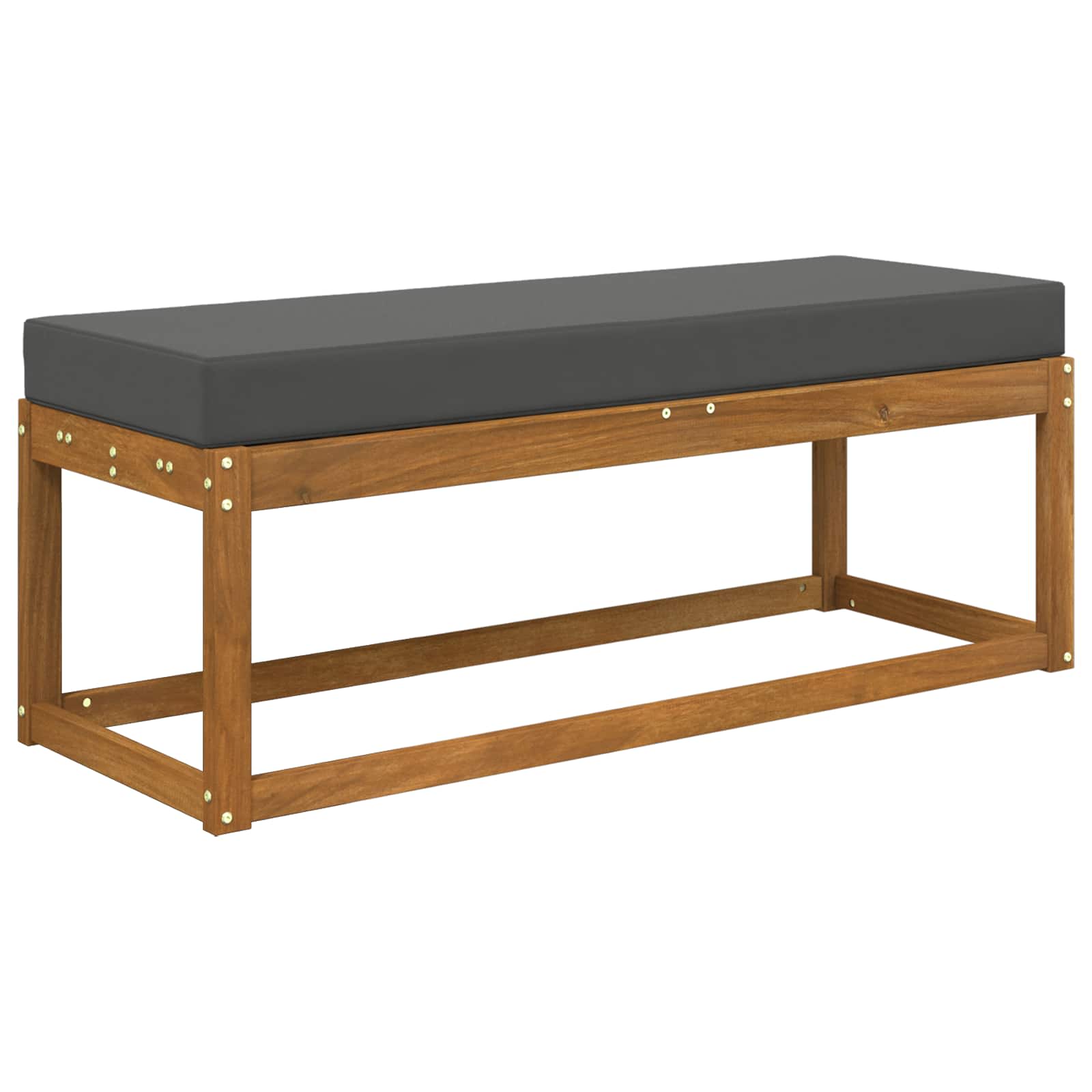 Sitzkissen für Outdoor Anthrazit 115 x 40 x 8 cm