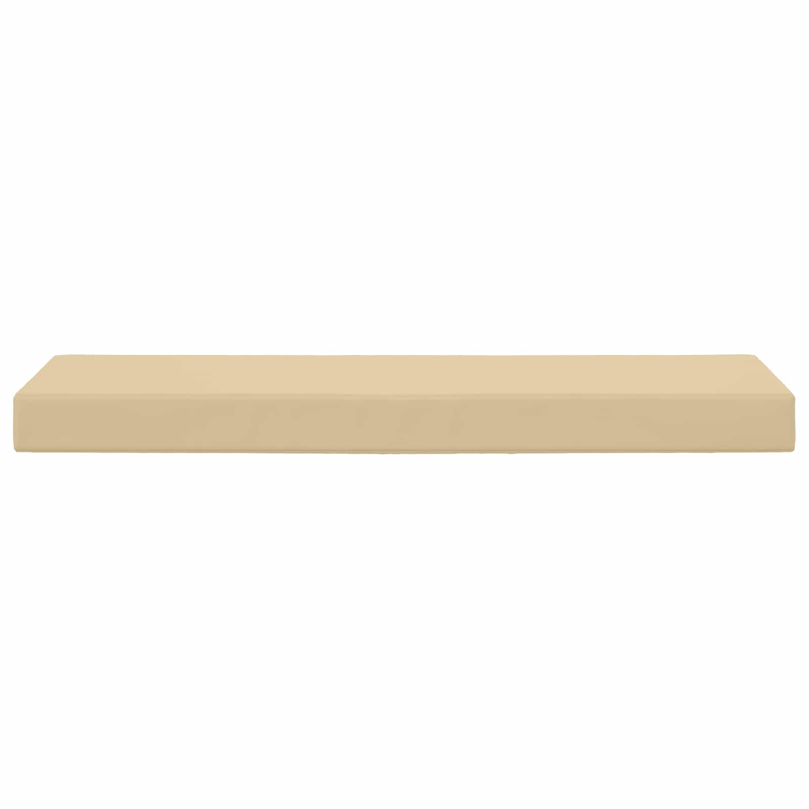 Sitzkissen für Outdoor Beige 115 x 40 x 8 cm 100 % Polyester
