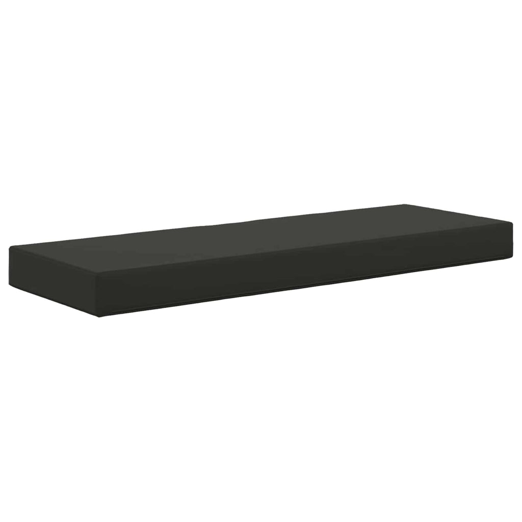 Sitzkissen für Outdoor Schwarz 111,5 x 40 x 8 cm