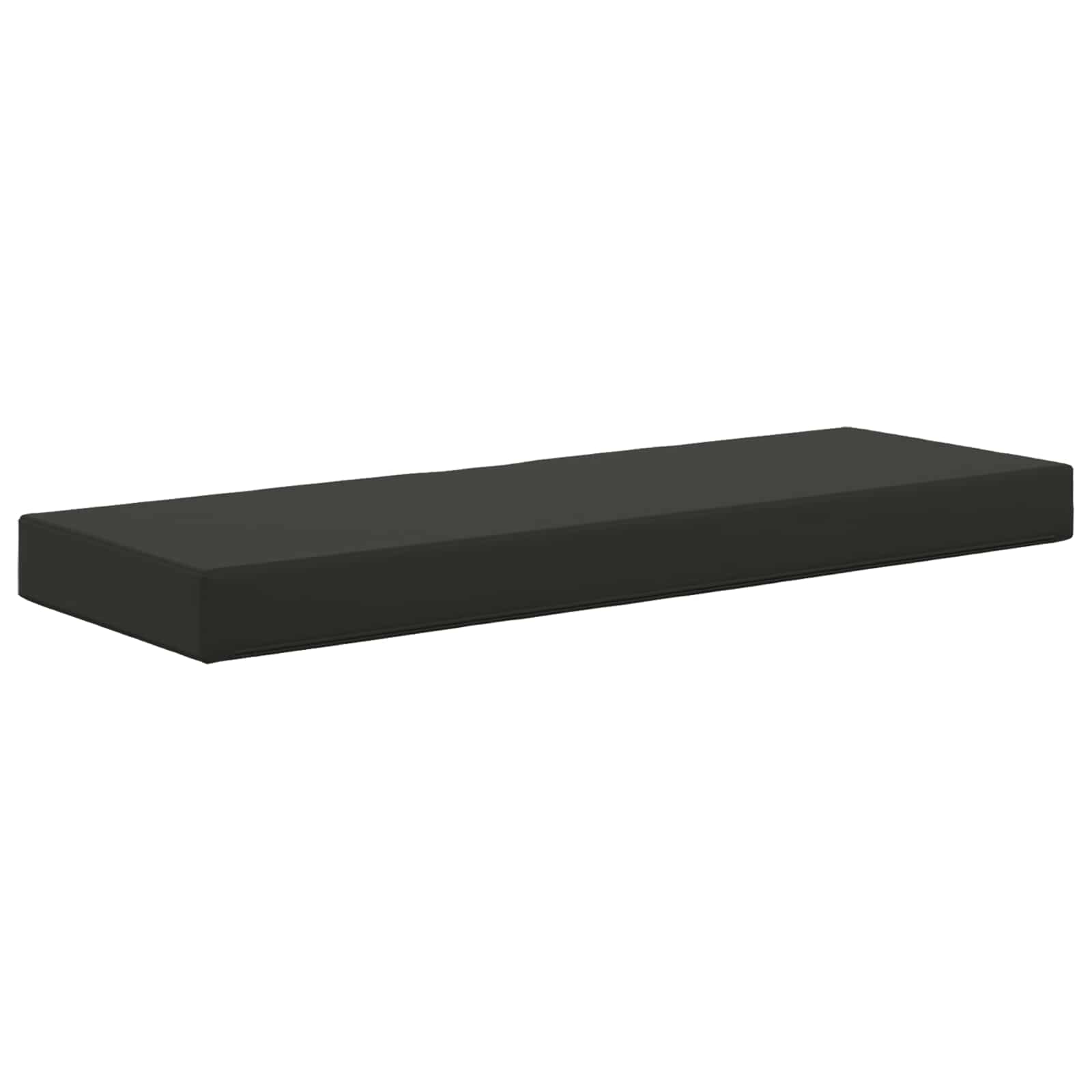 Sitzkissen für Outdoor Schwarz 111,5 x 40 x 8 cm