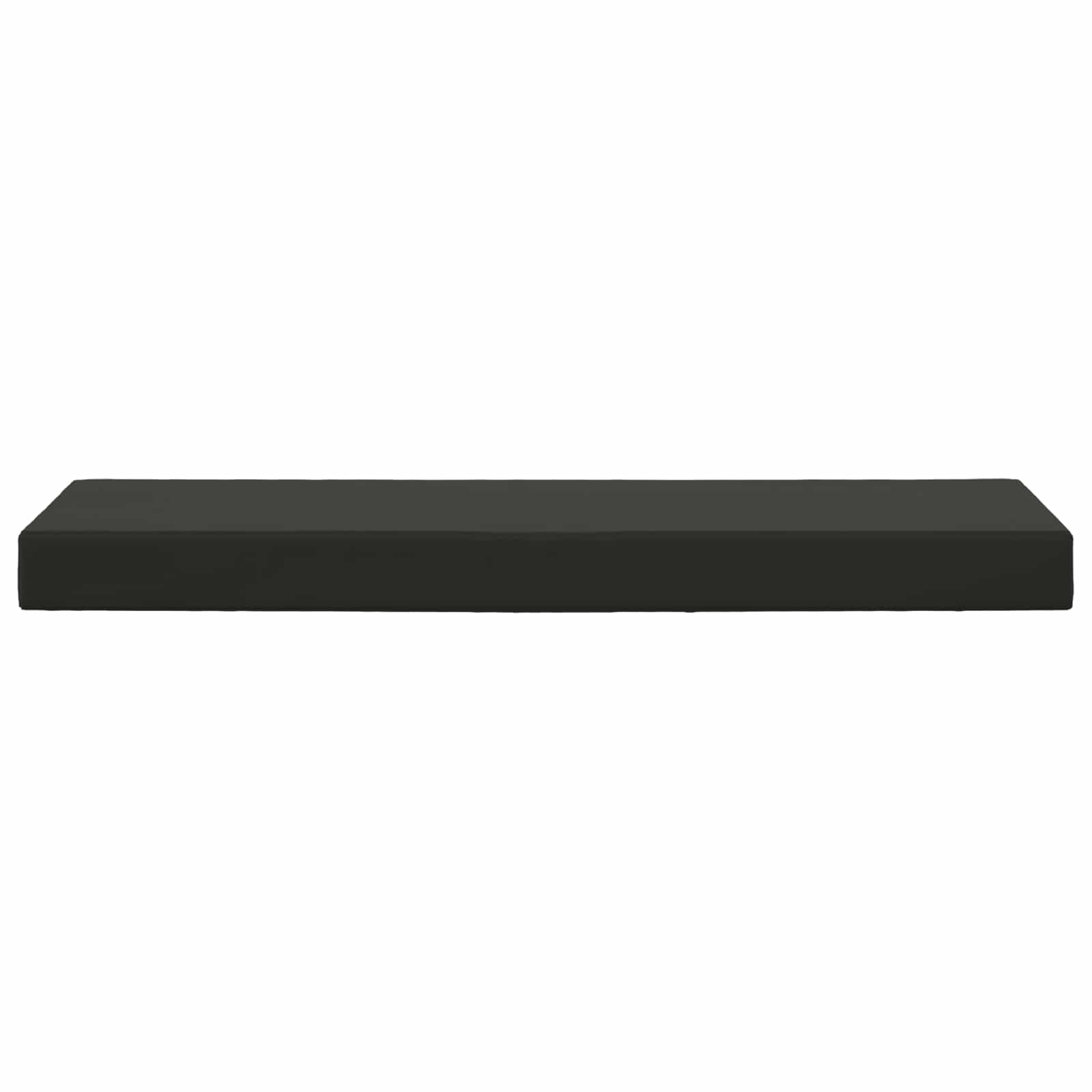 Sitzkissen für Outdoor Schwarz 111,5 x 40 x 8 cm