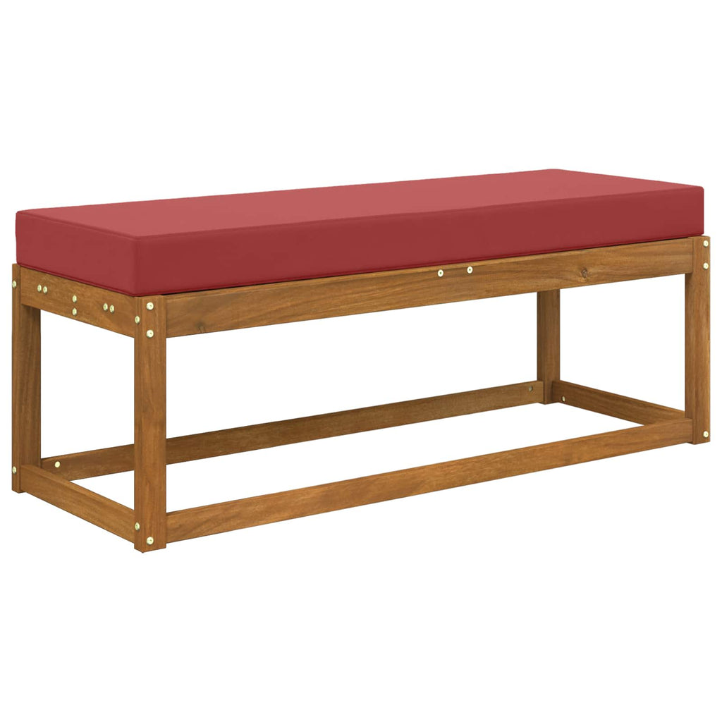 Sitzkissen für Outdoor Weinrot 111,5 x 40 x 8 cm