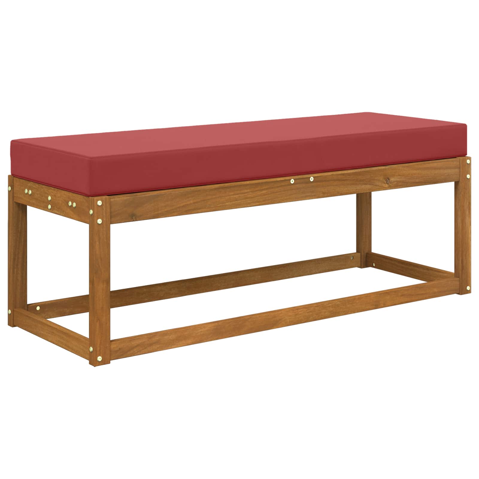 Sitzkissen für Outdoor Weinrot 111,5 x 40 x 8 cm