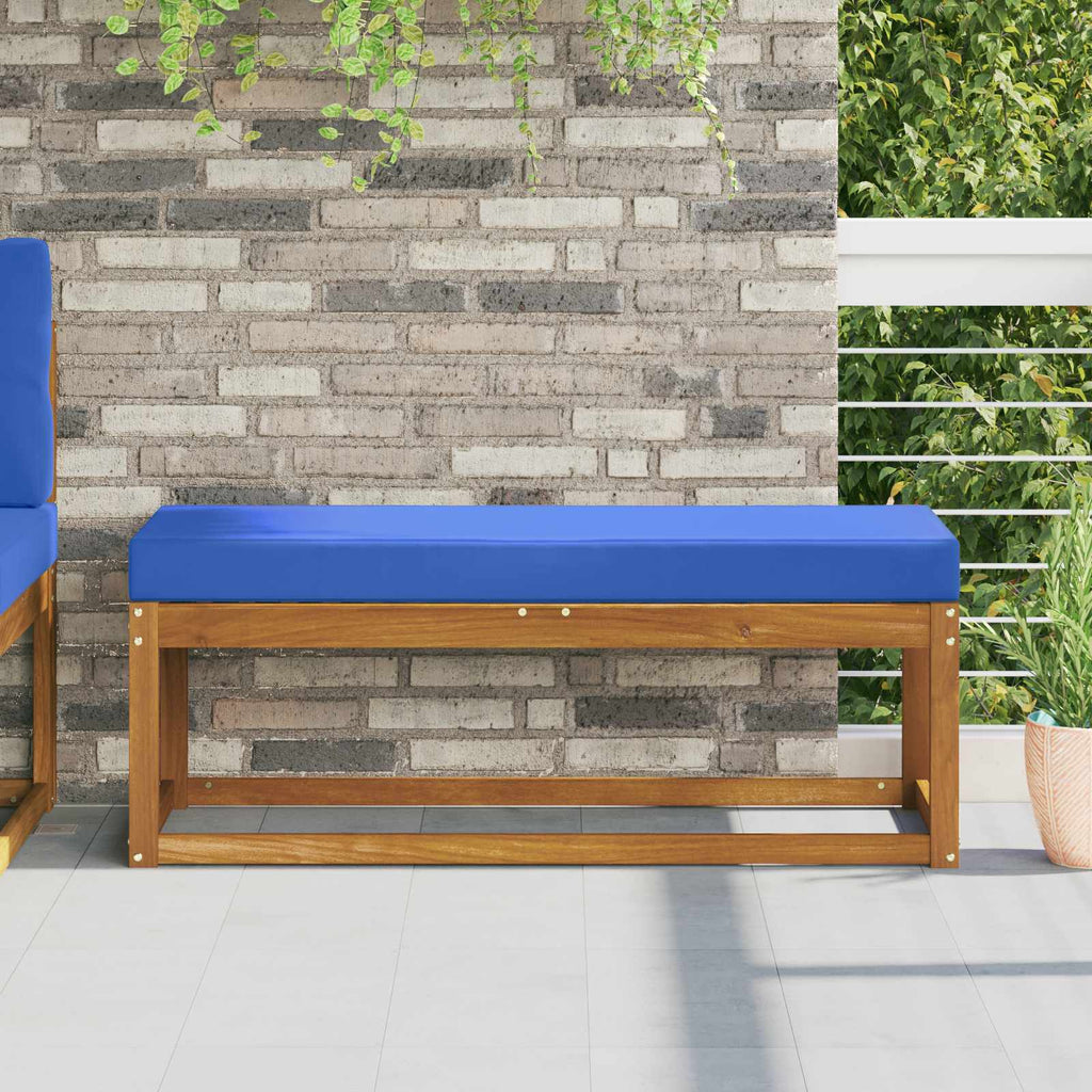 Sitzkissen für Outdoor Königsblau 111,5 x 40 x 8 cm