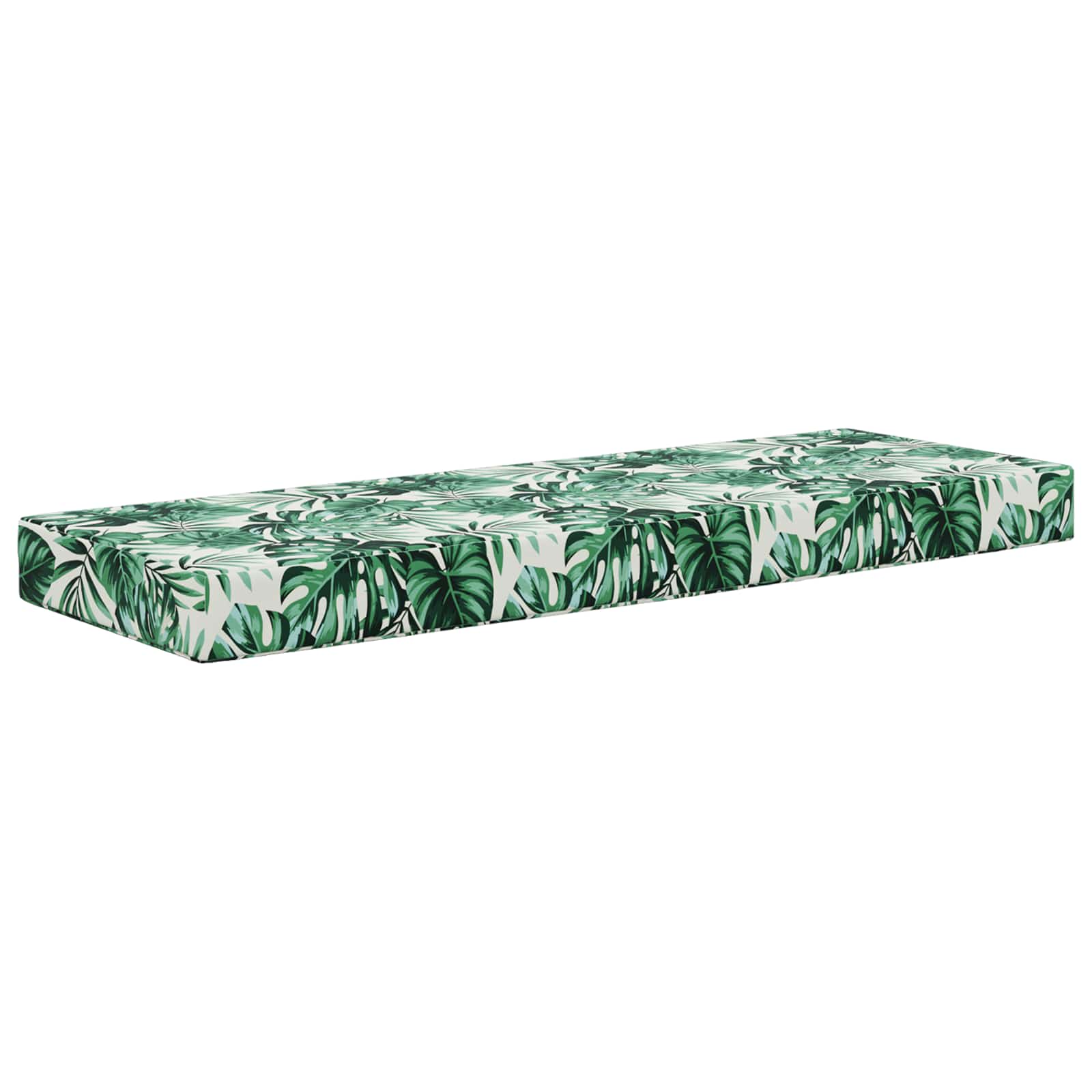 Sitzkissen für Outdoor Tropische Blätter 111,5 x 40 x 8 cm