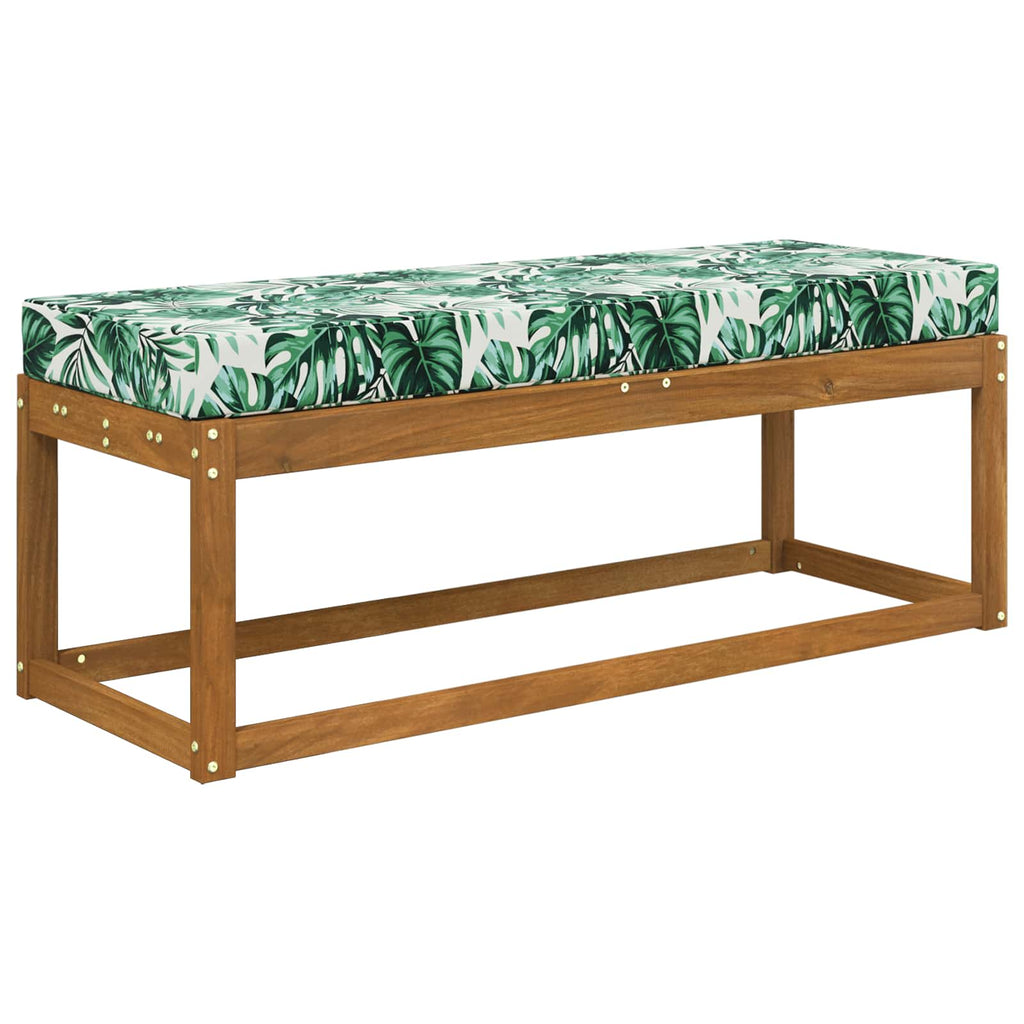 Sitzkissen für Outdoor Tropische Blätter 111,5 x 40 x 8 cm