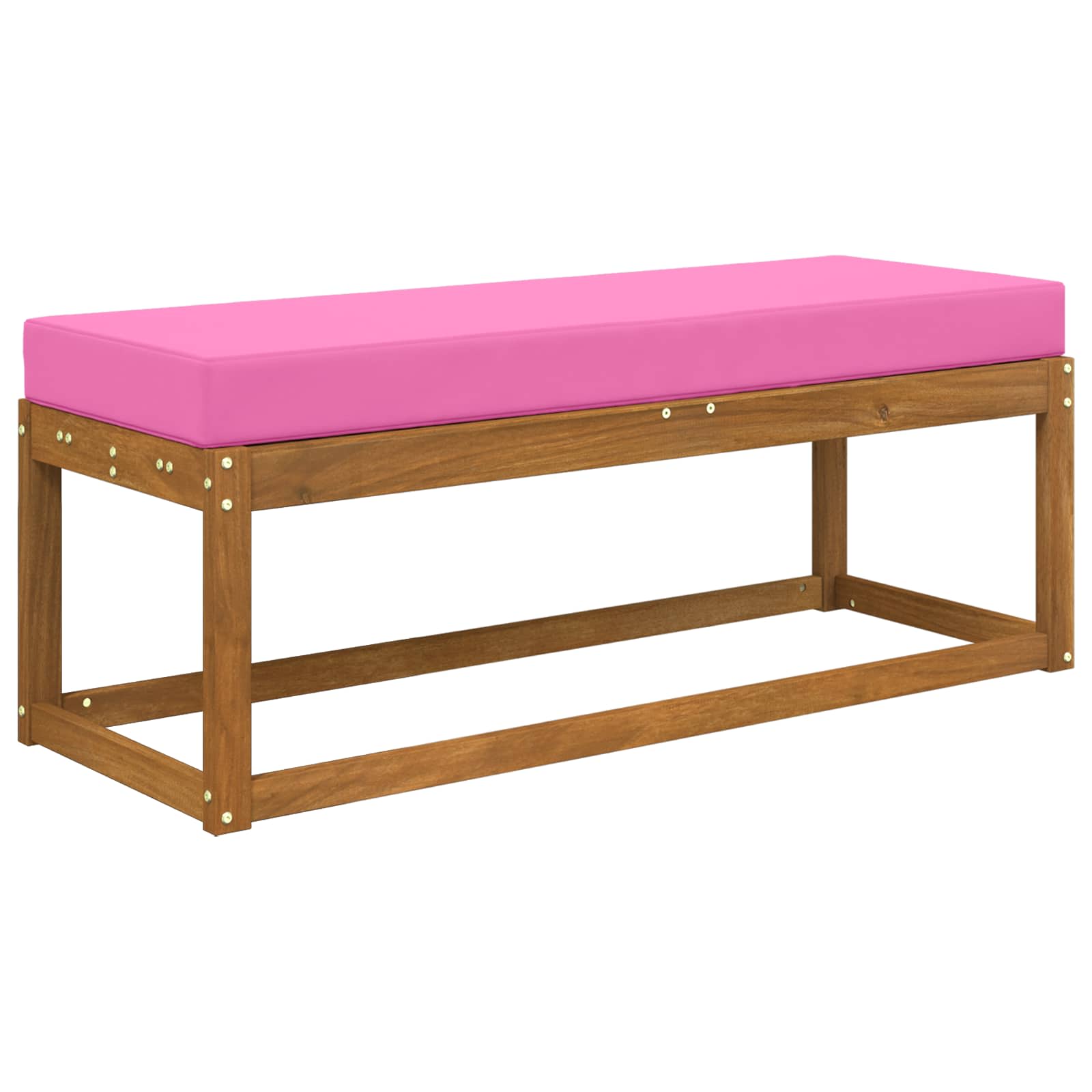 Sitzkissen für Outdoor Rosa 111,5 x 40 x 8 cm 100 % Polyester