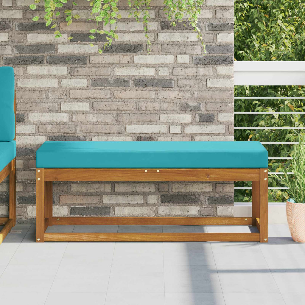 Sitzkissen für Outdoor Türkis 111,5 x 40 x 8 cm 100 % Polyester