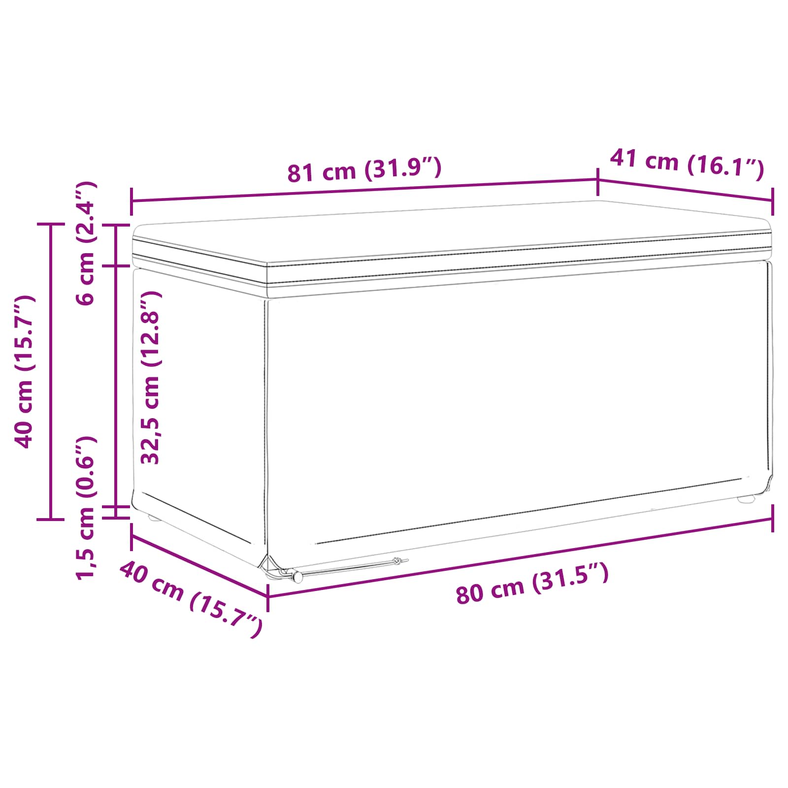 Hocker Hellgrau 81 x 41 x 40 cm Samt und Engineering Holz