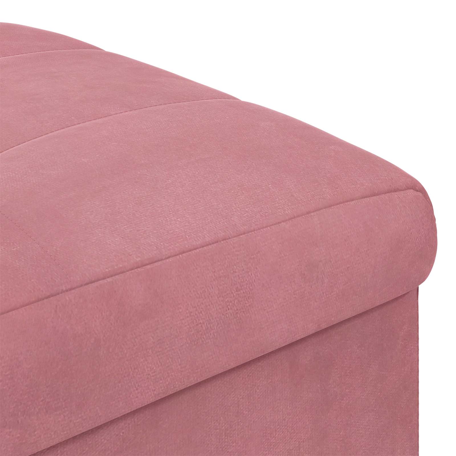 Ottoman mit Stauraum 40 x 40 x 45 cm Samt