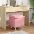 Ottoman mit Stauraum 40 x 40 x 45 cm Samt