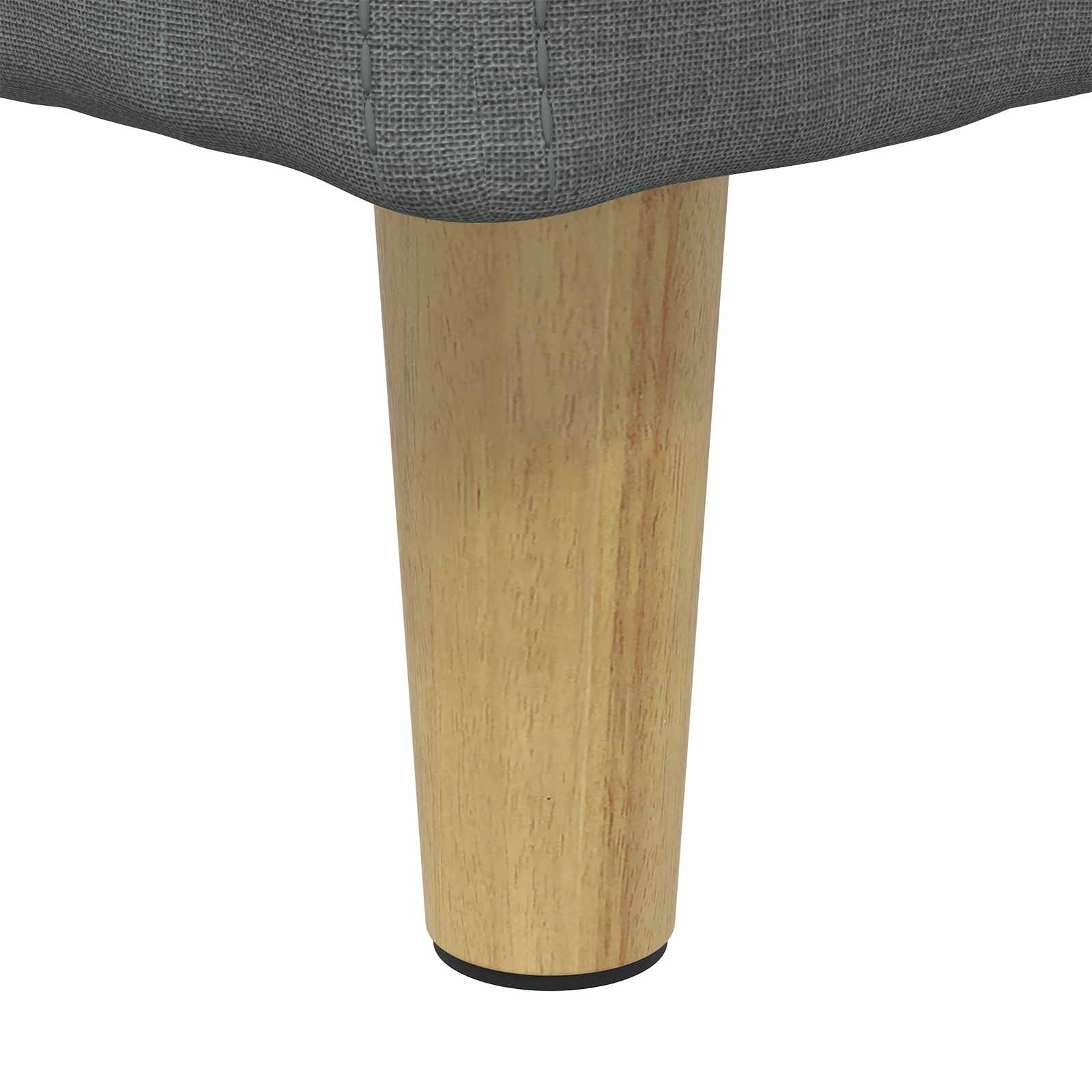 Aufbewahrungsottomane Dunkelgrau 60 x 60 x 45 cm Stoff
