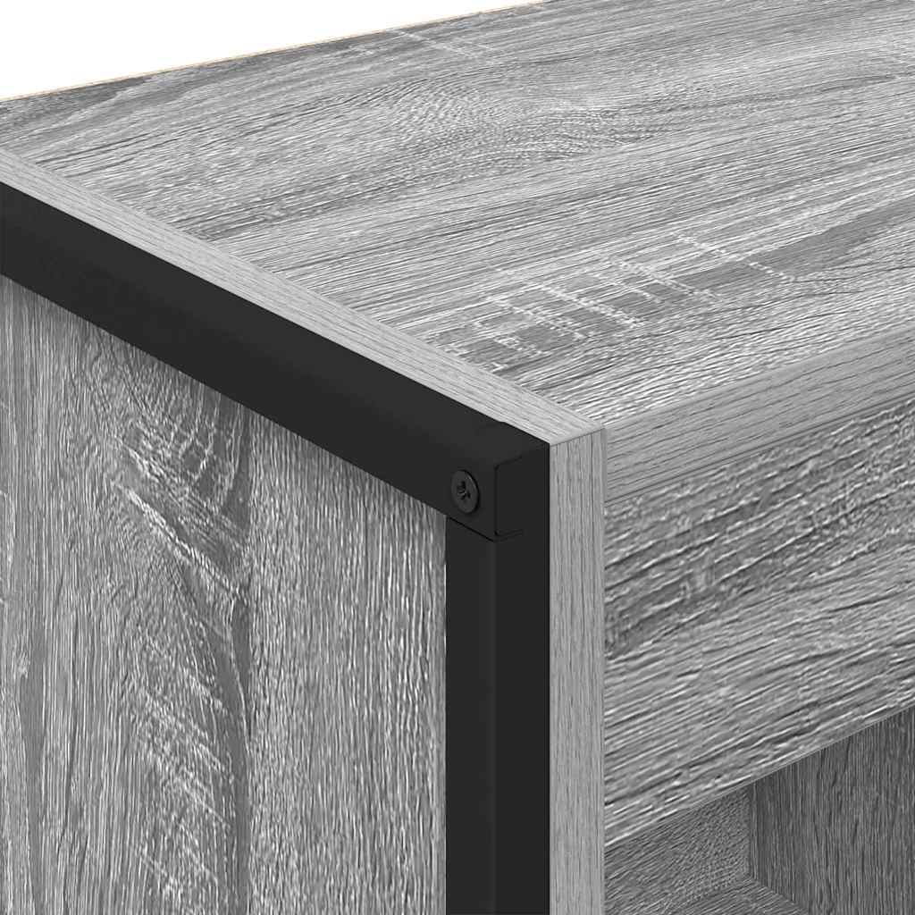 Bücherregal Graues Sonoma 40 x 30 x 86,5 cm Holzwerkstoff