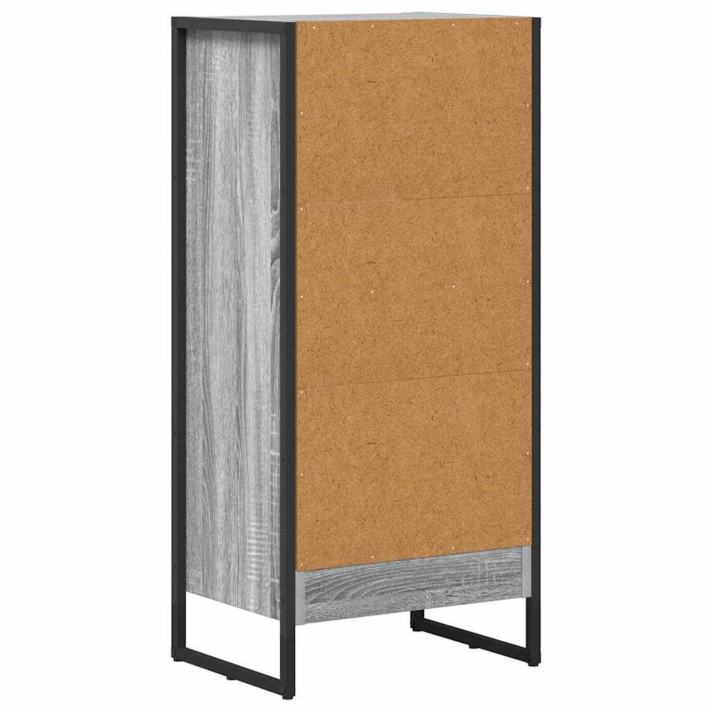 Bücherregal Graues Sonoma 40 x 30 x 86,5 cm Holzwerkstoff