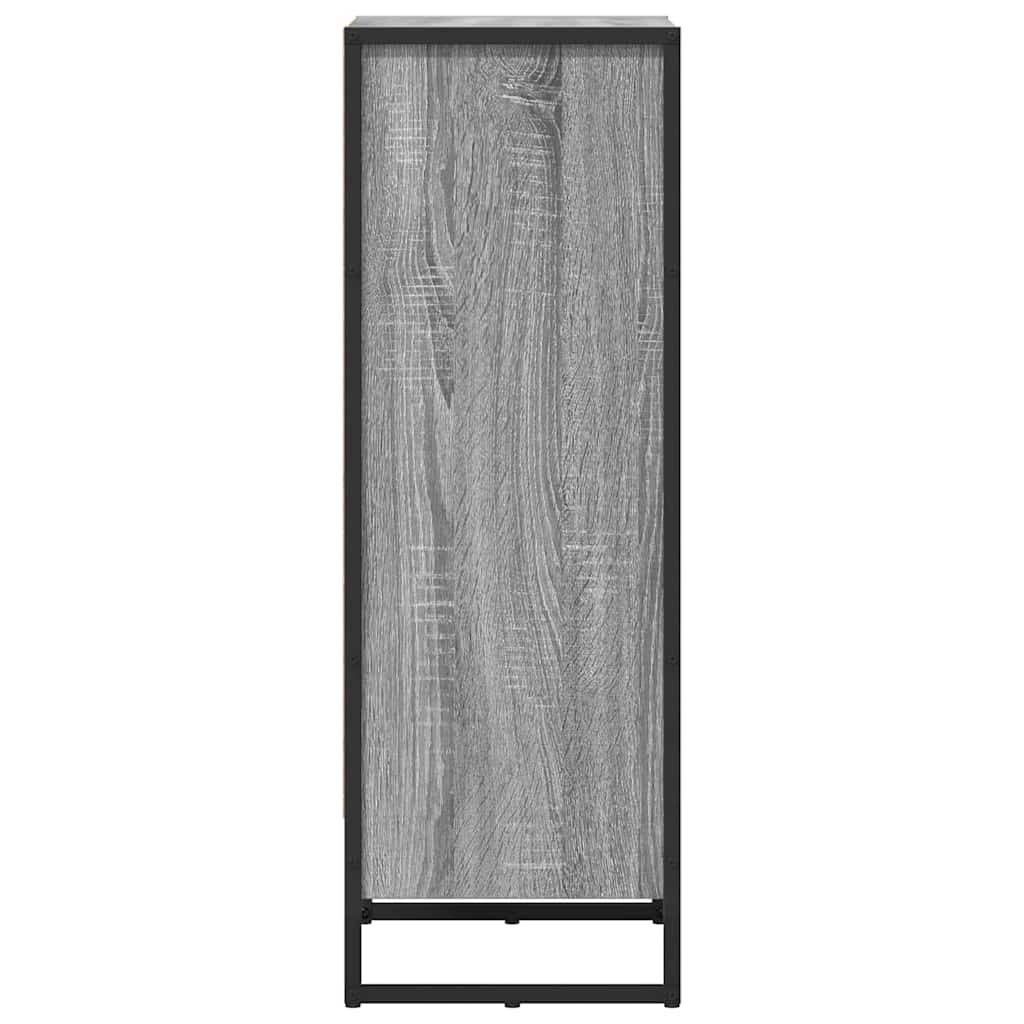 Bücherregal Graues Sonoma 40 x 30 x 86,5 cm Holzwerkstoff