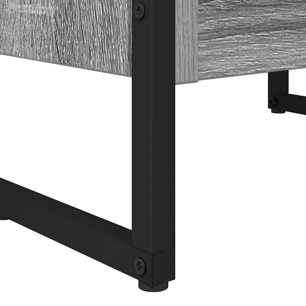 Bücherregal Graues Sonoma 40 x 30 x 121 cm Holzwerkstoff