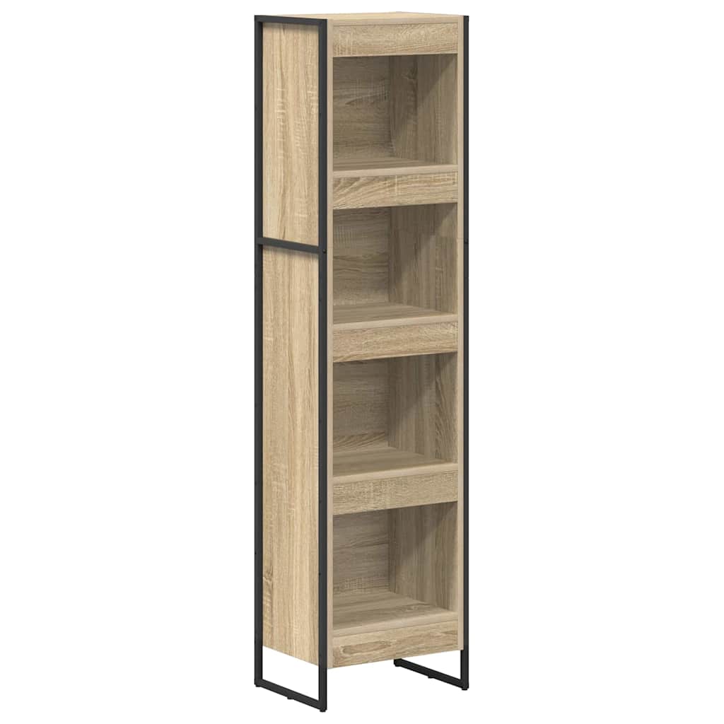 Bücherregal Sonoma 40 x 30 x 155 cm Holzwerkstoff