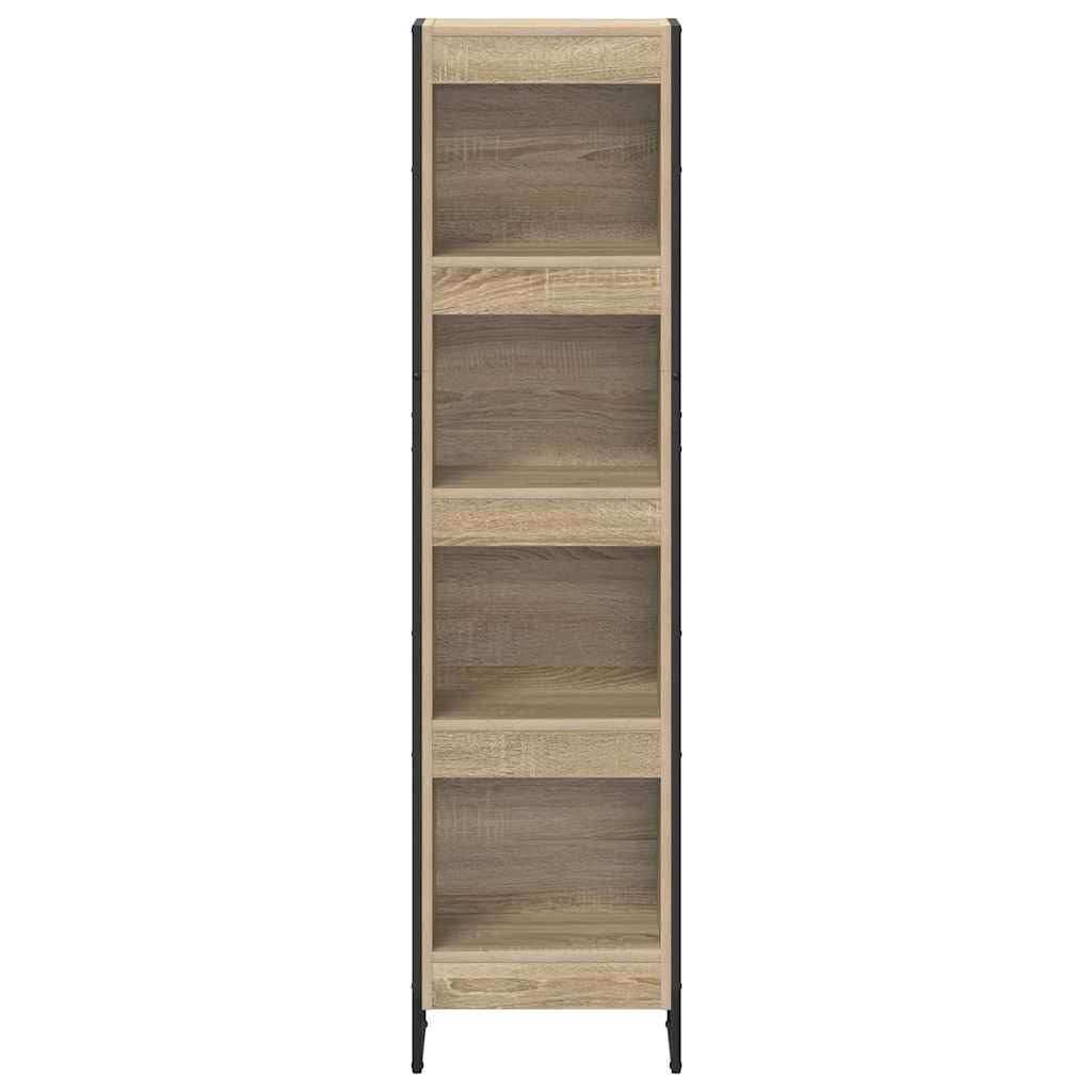 Bücherregal Sonoma 40 x 30 x 155 cm Holzwerkstoff